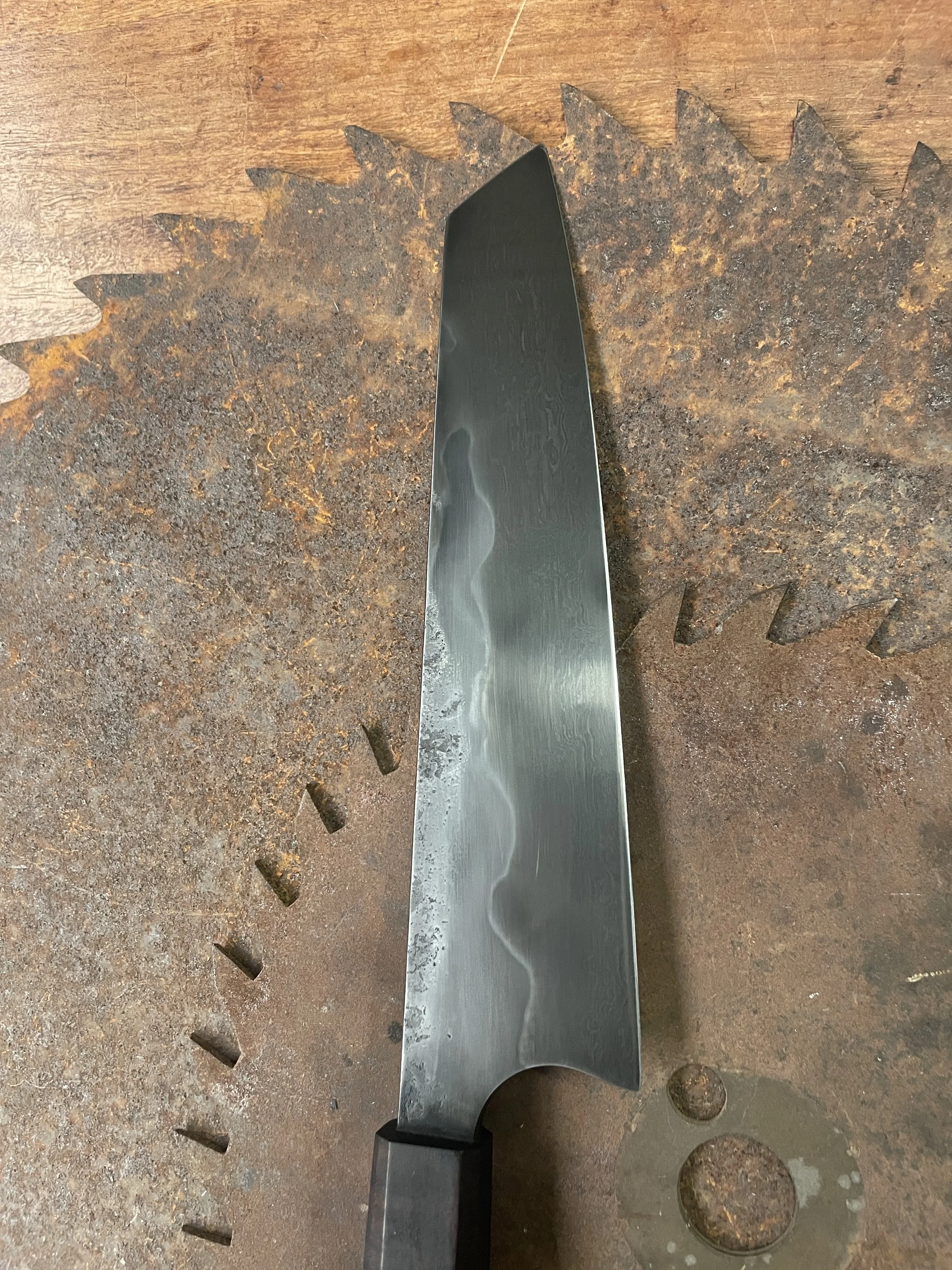spicy white chef knife