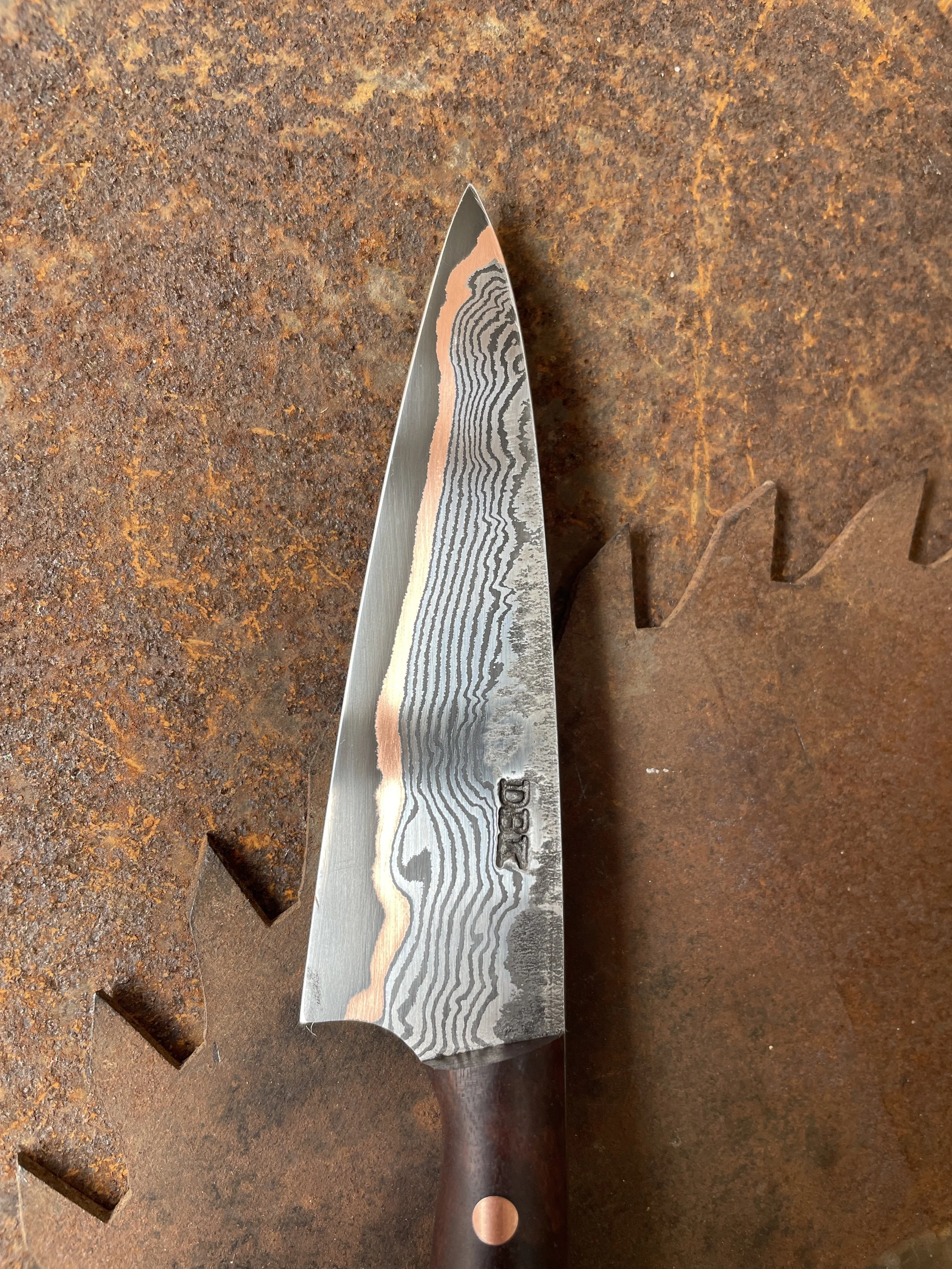 damascus paring knife
