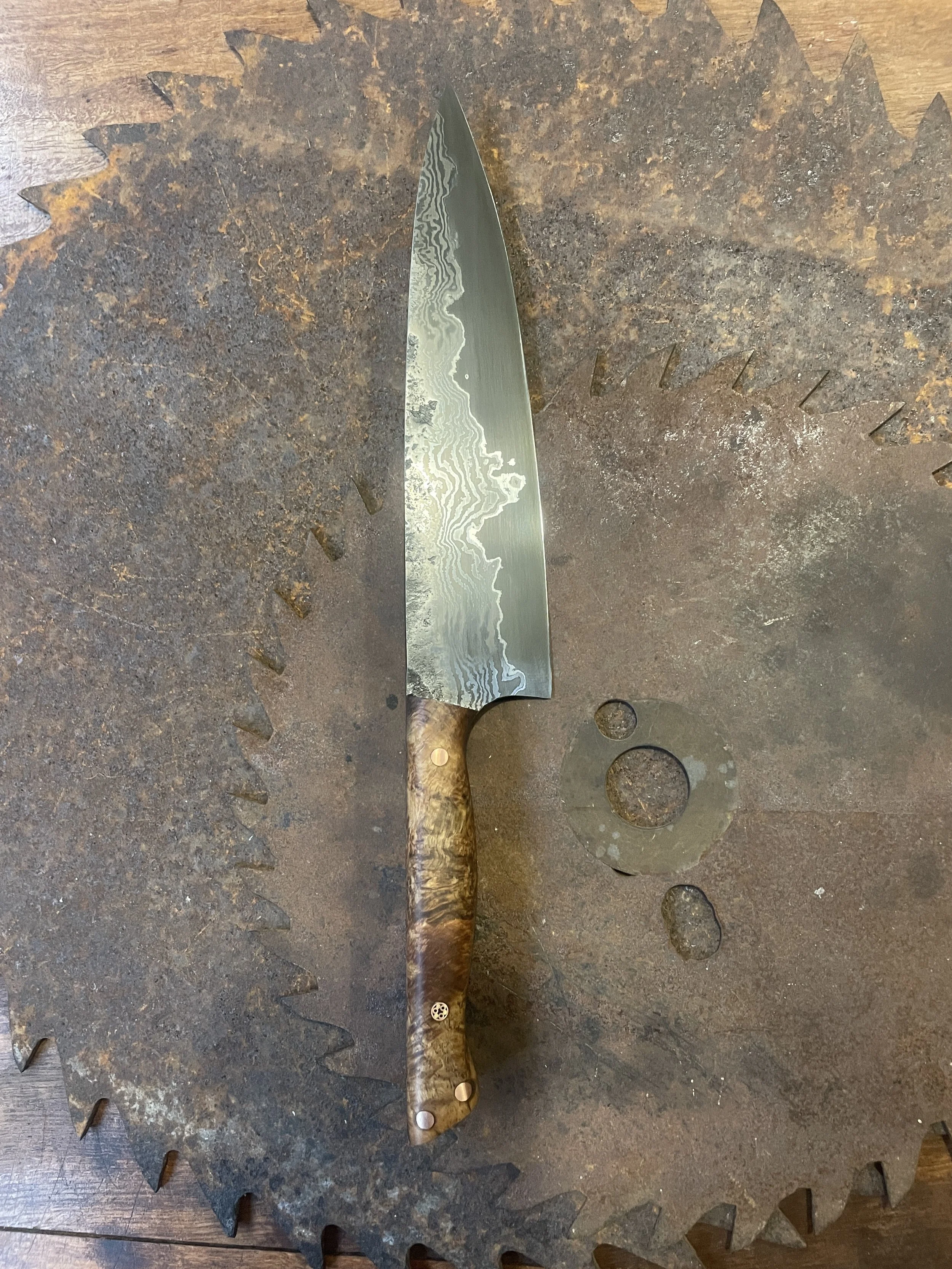 damascus chef knife