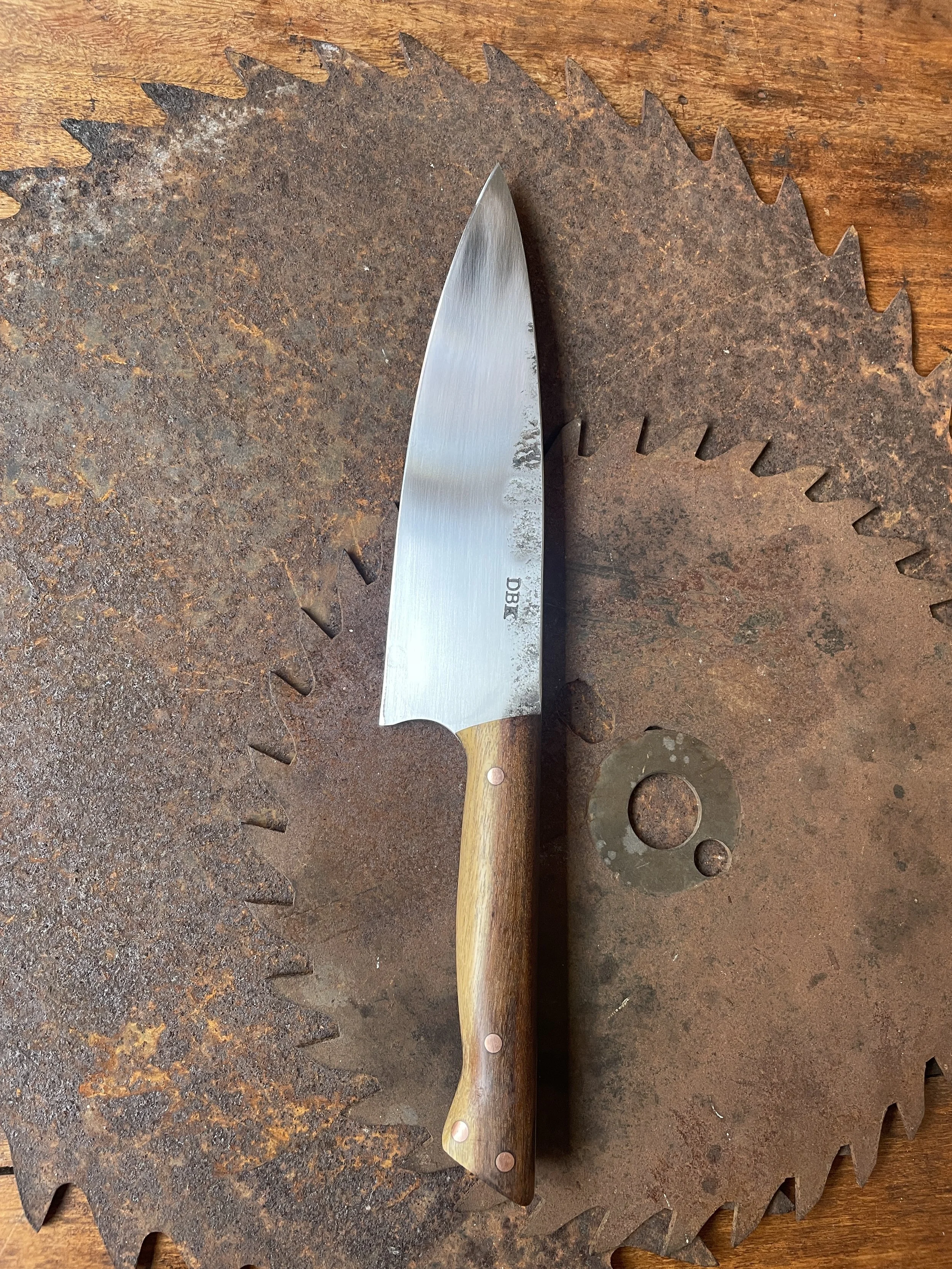 Chef Knife - Weeping Myall Handle - 18.5cm