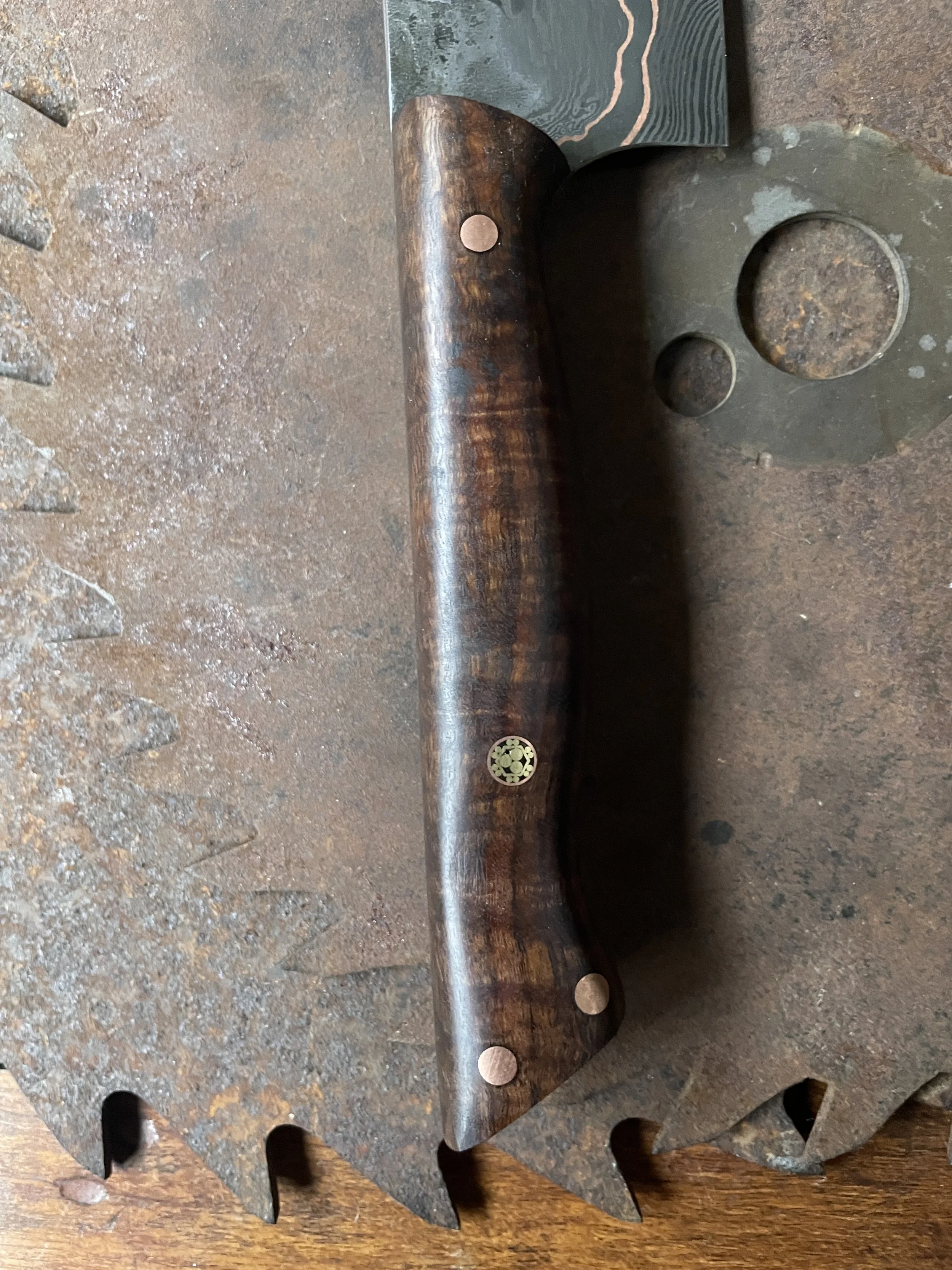 cumai damascus chef Knife