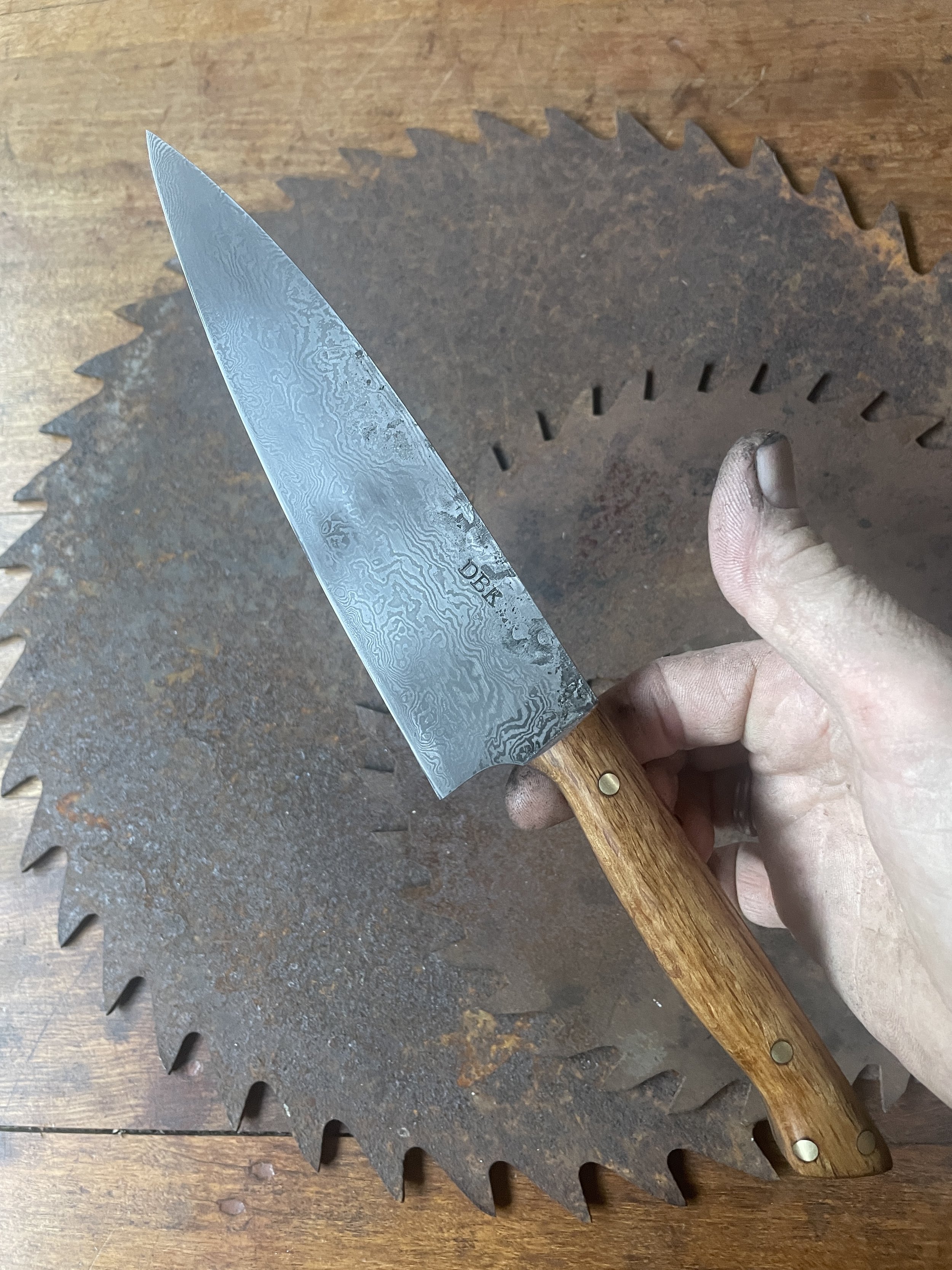 damascus chef knife