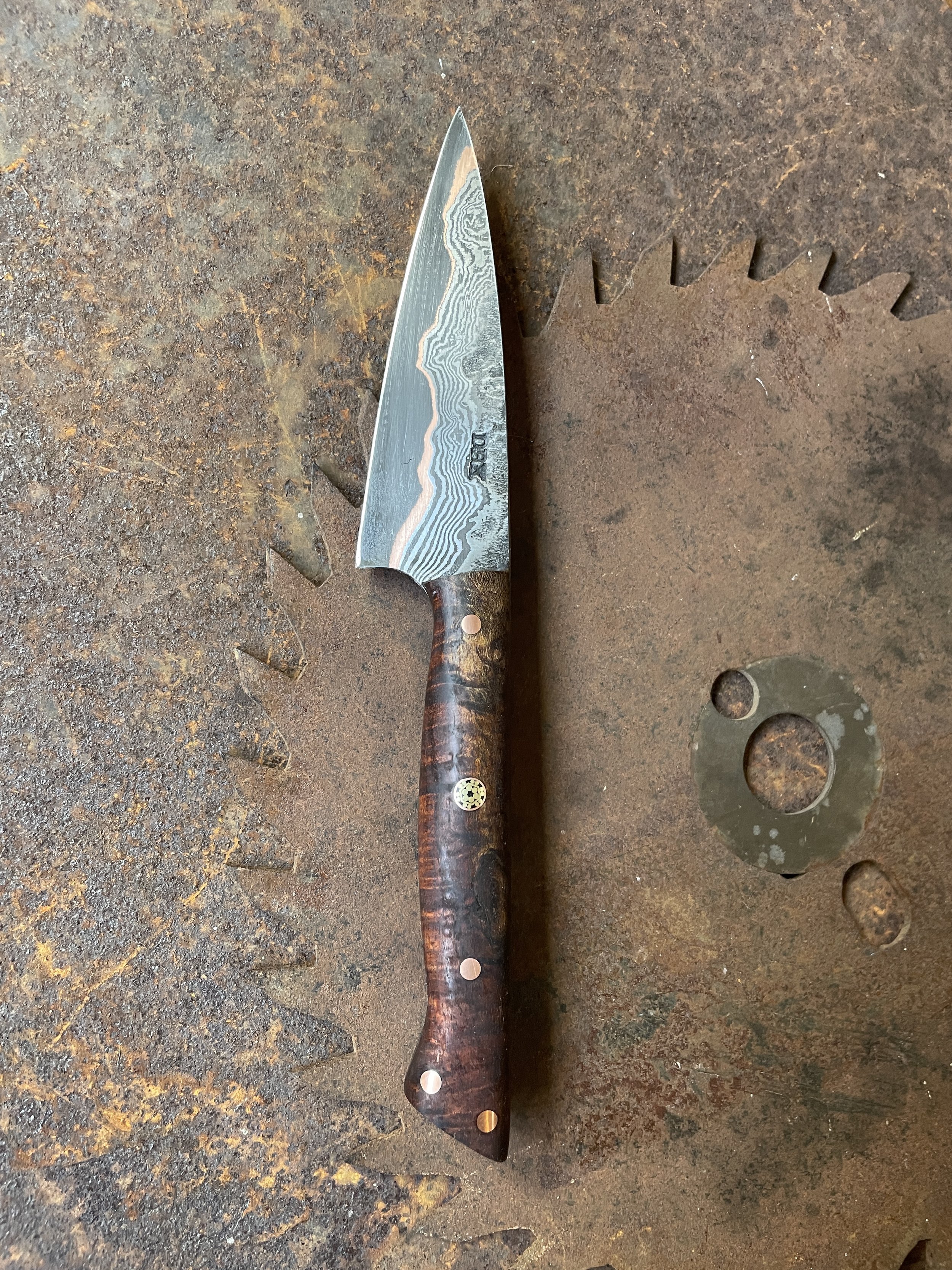 damascus paring knife