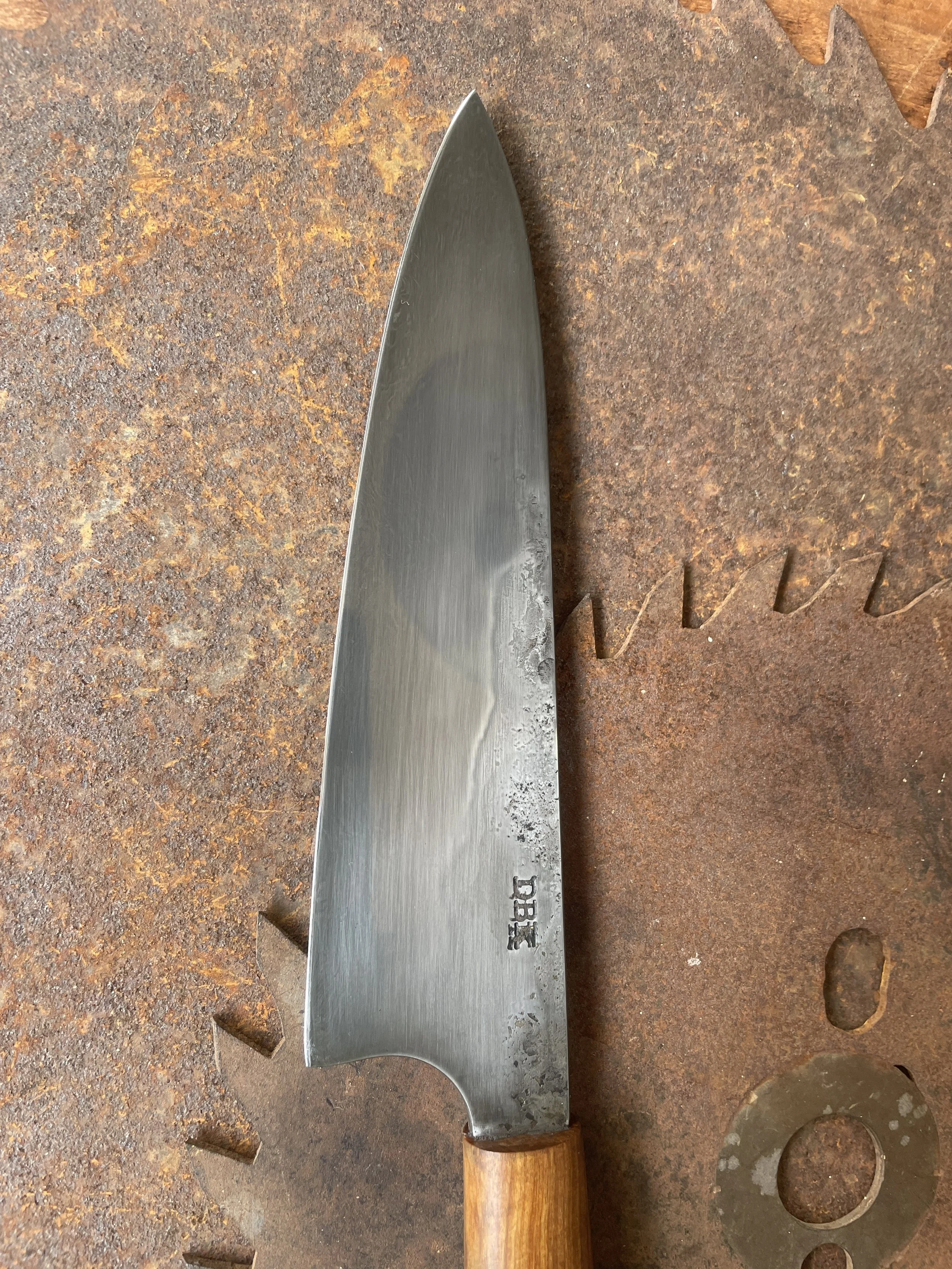 spicy white chef knife
