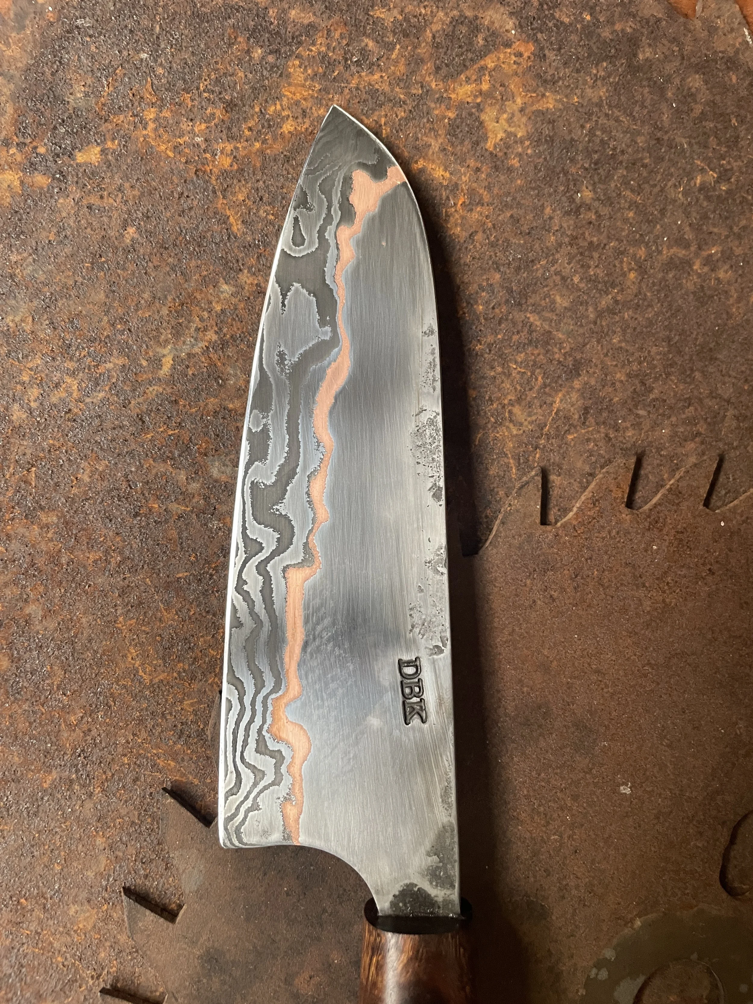 cumai damascus chef Knife