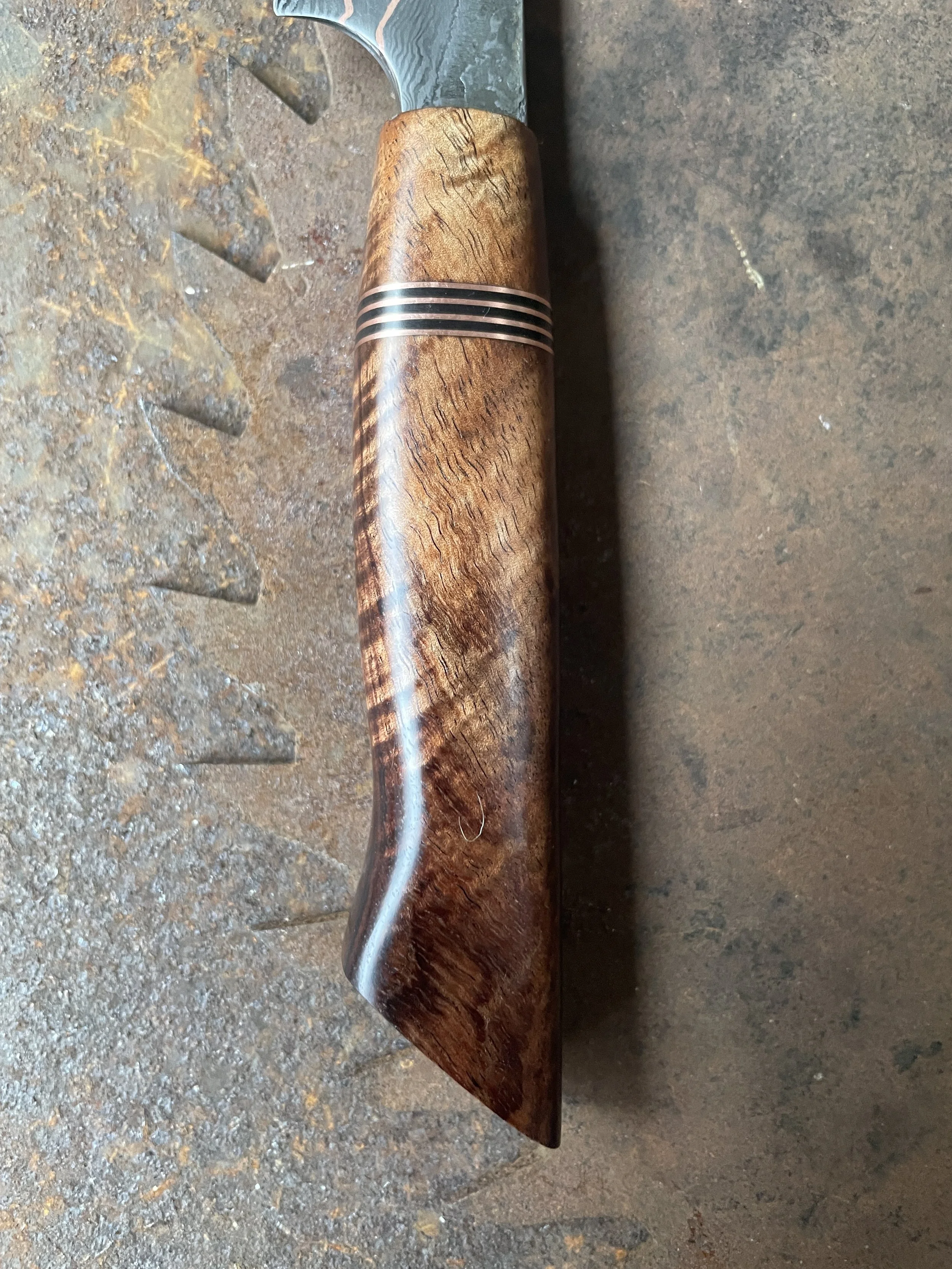 cumai damascus paring knife