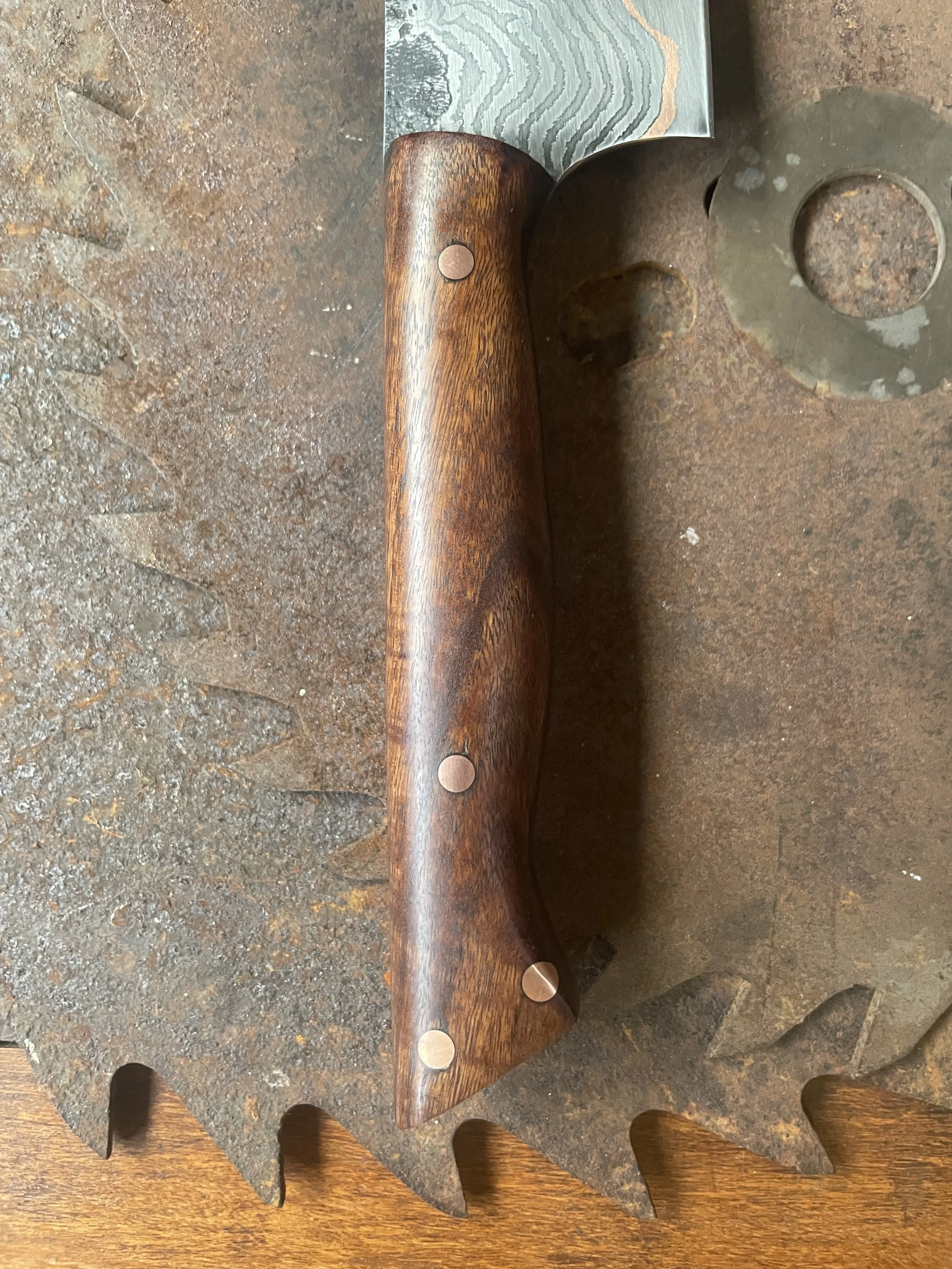 cumai damascus chef Knife