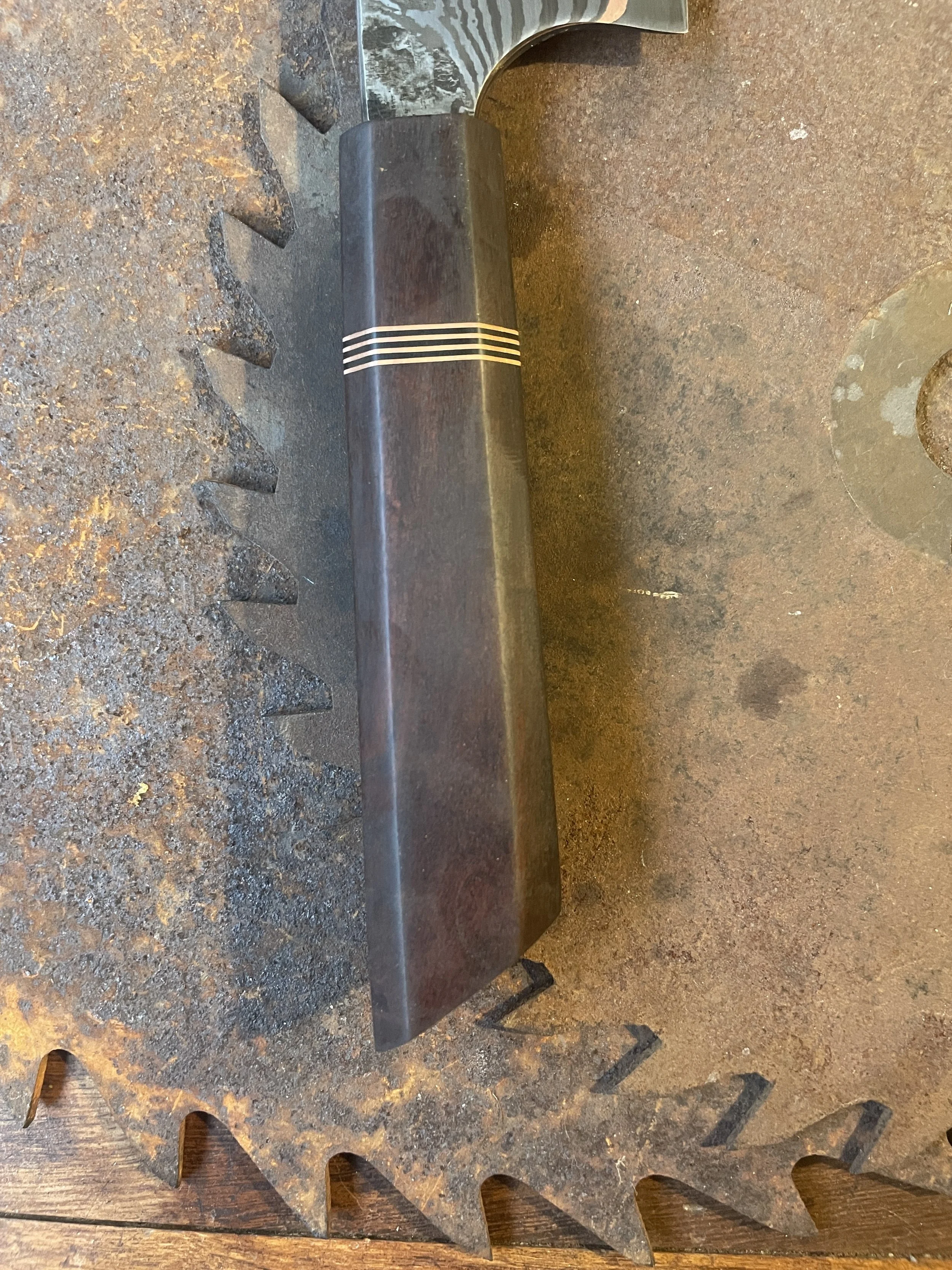 cumai damascus chef Knife