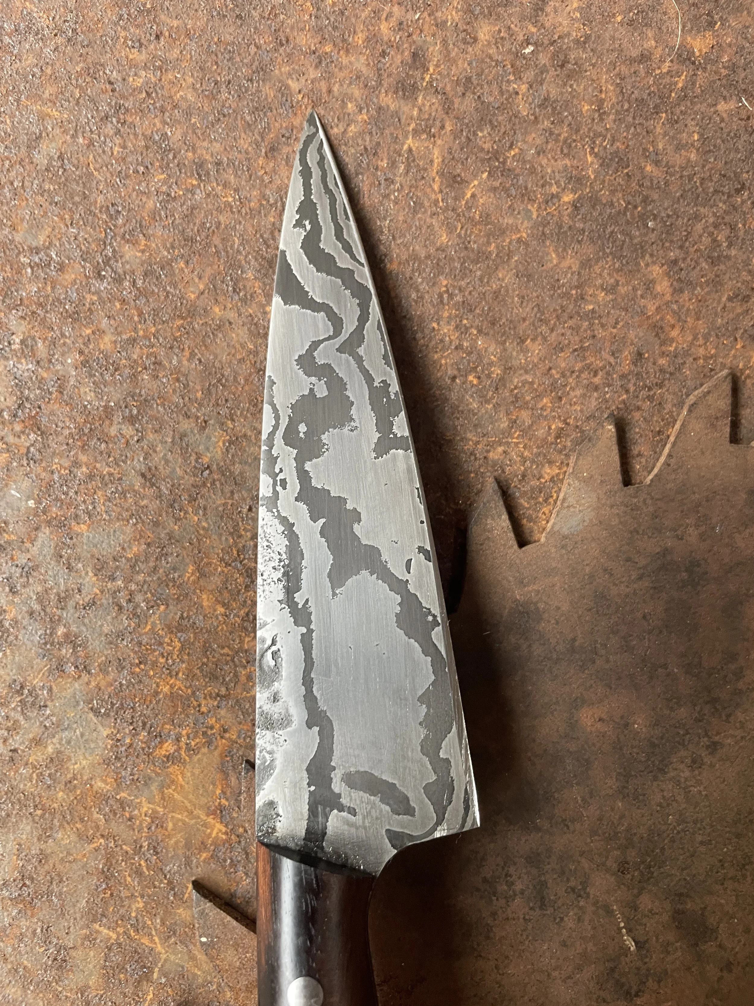 damascus paring knife