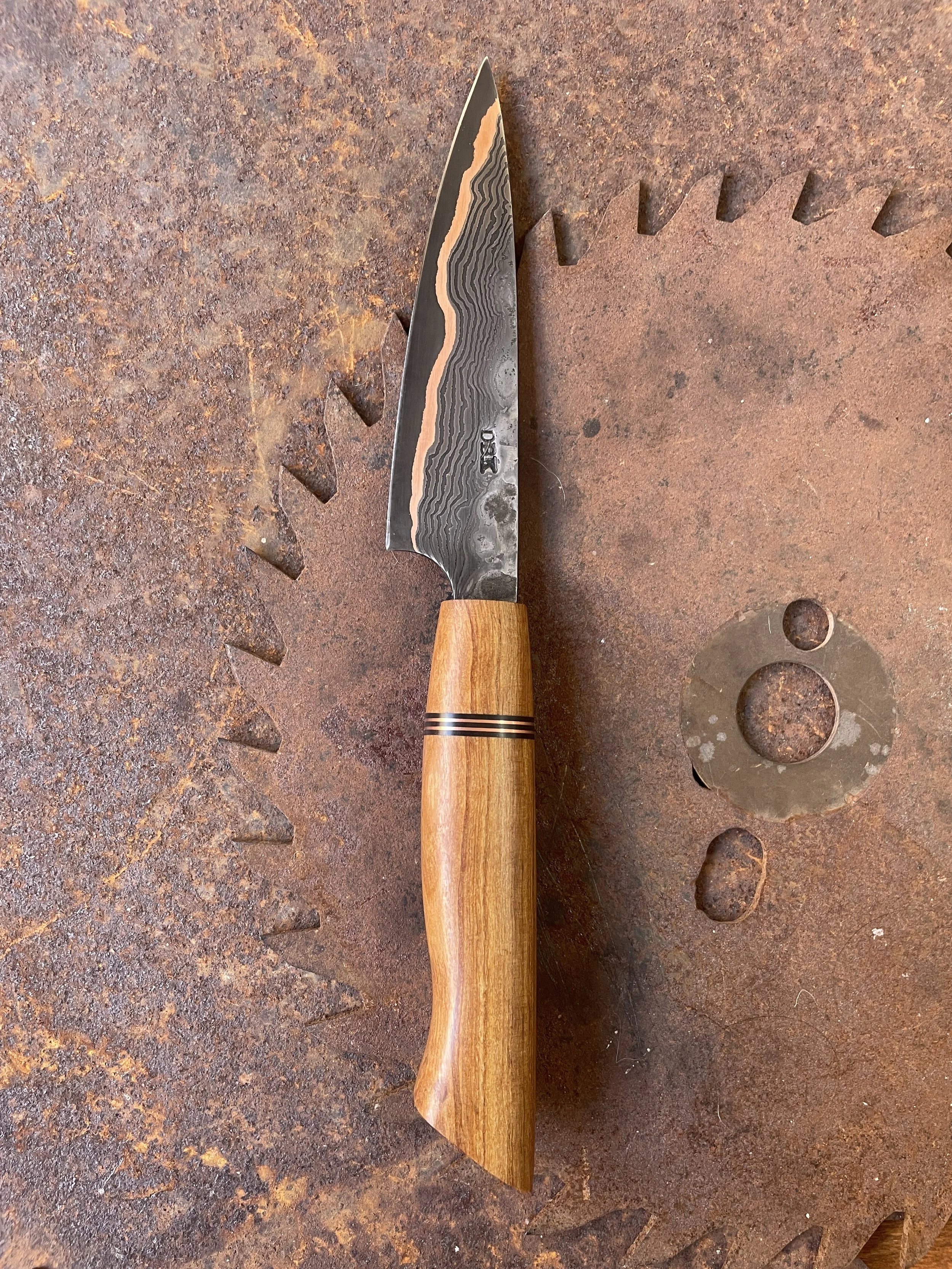 damascus paring knife
