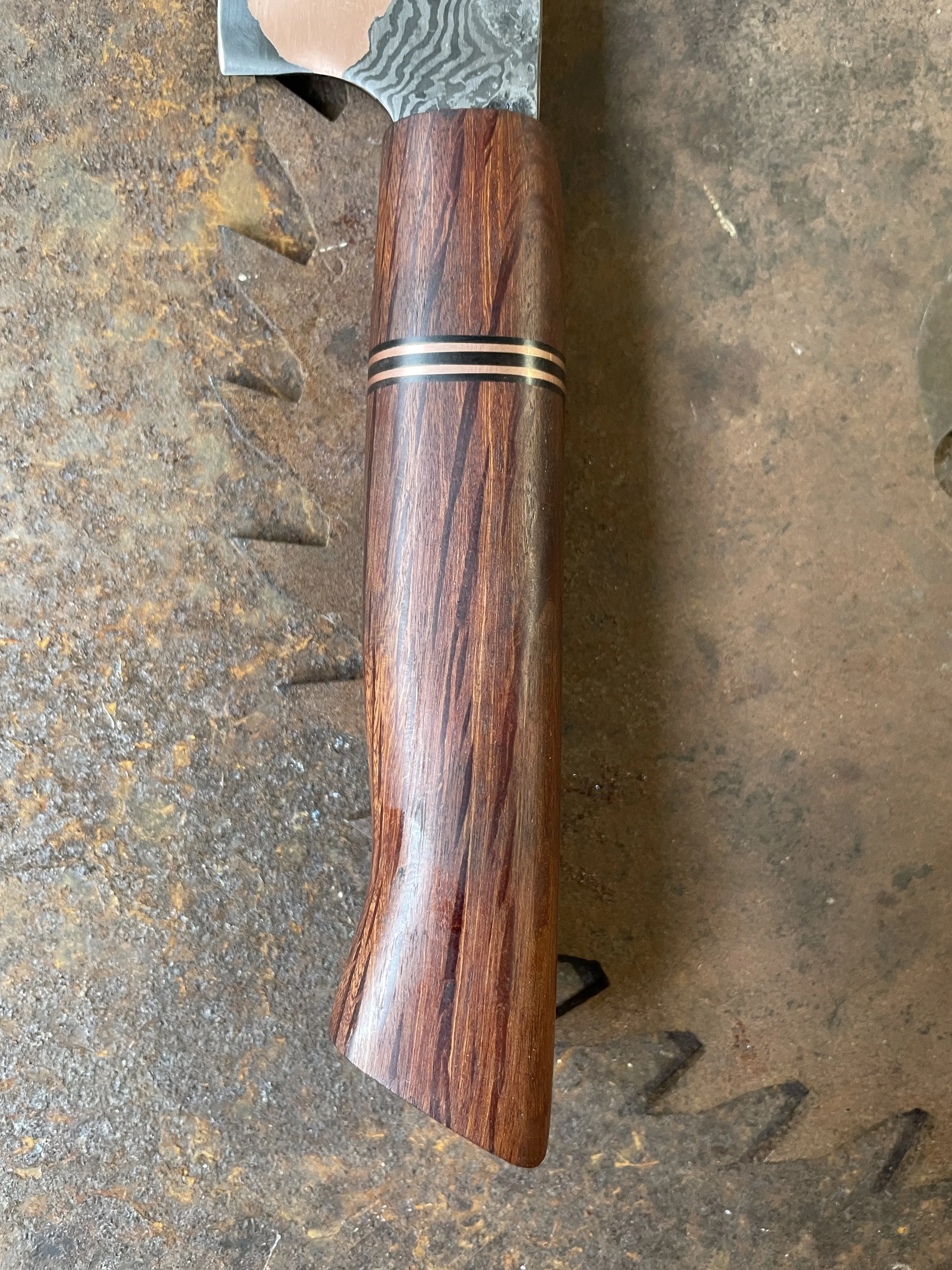 cumai damascus chef Knife