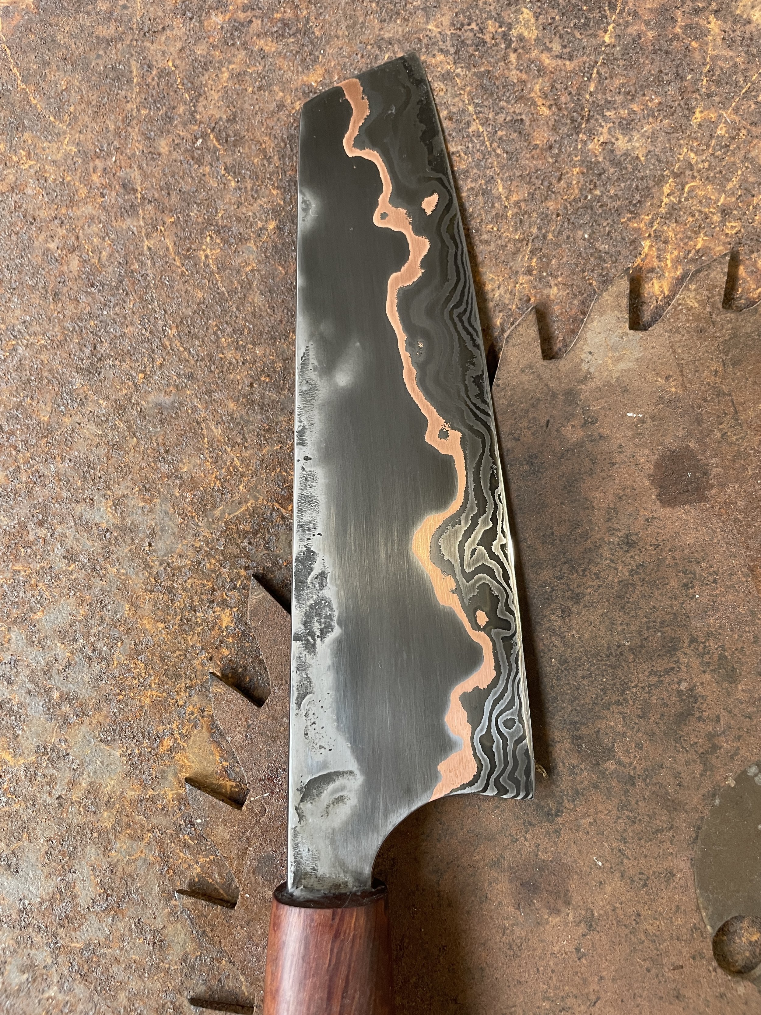 cumai damascus chef Knife
