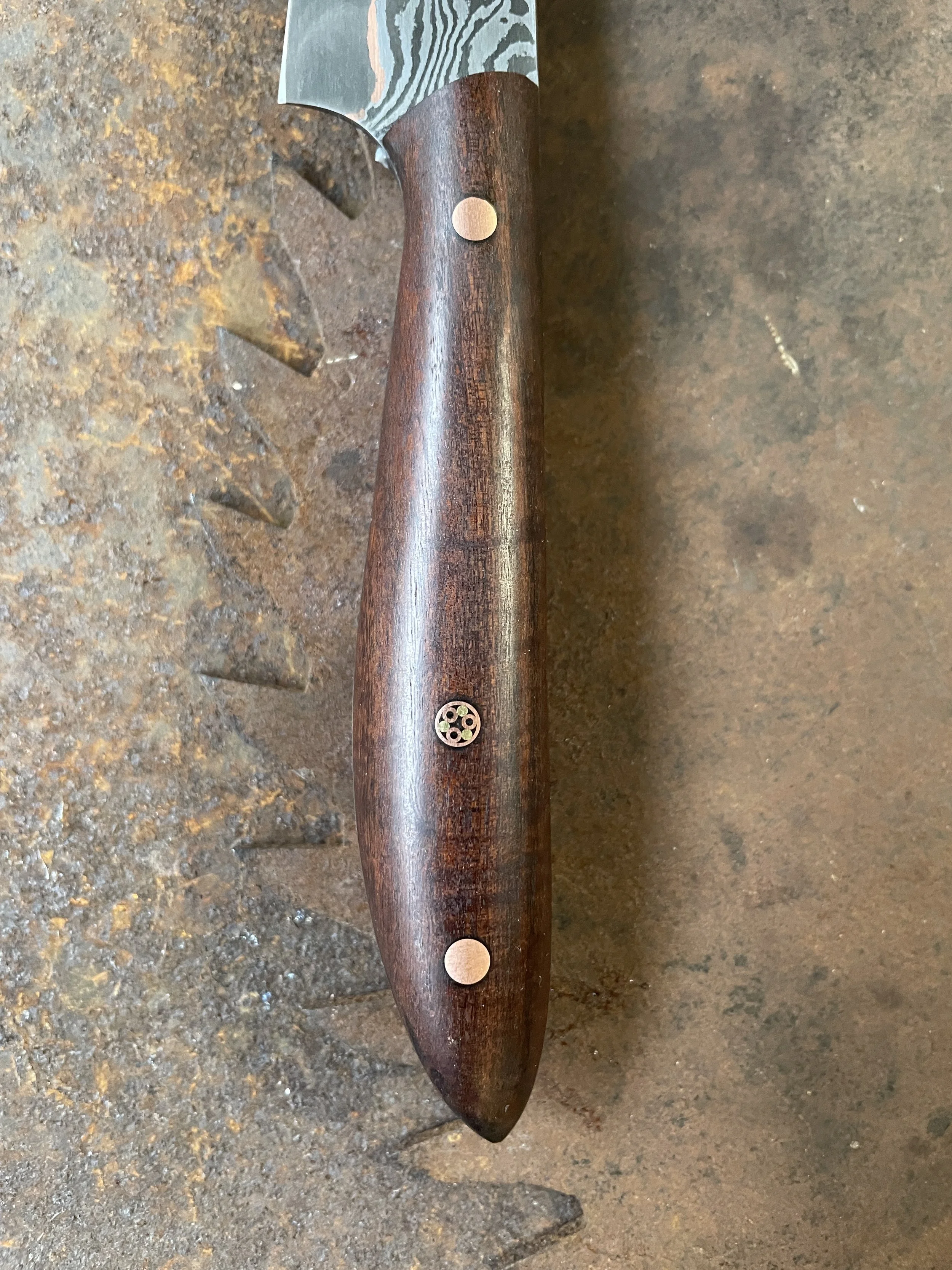 cumai damascus paring knife