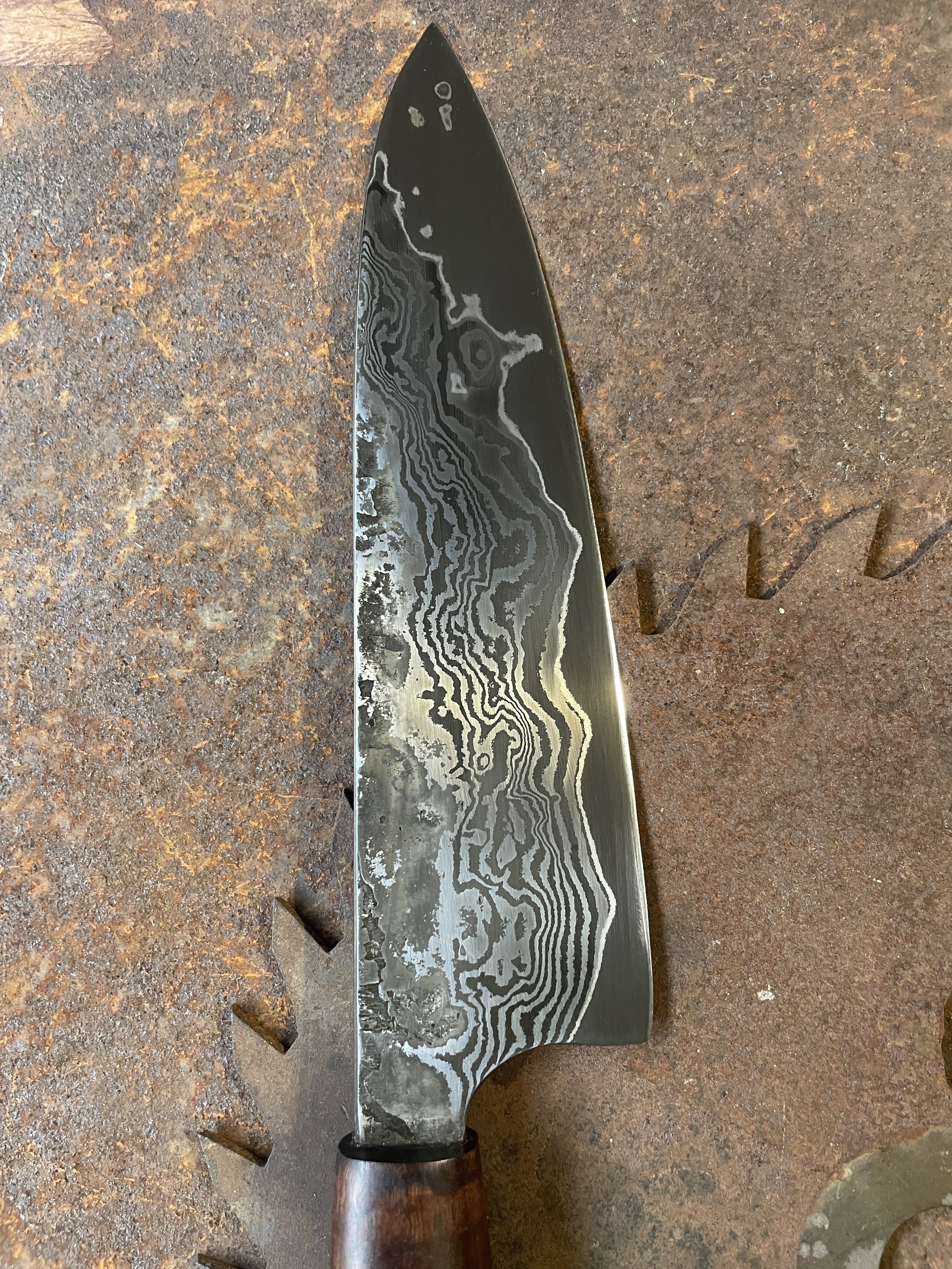 damascus chef knife