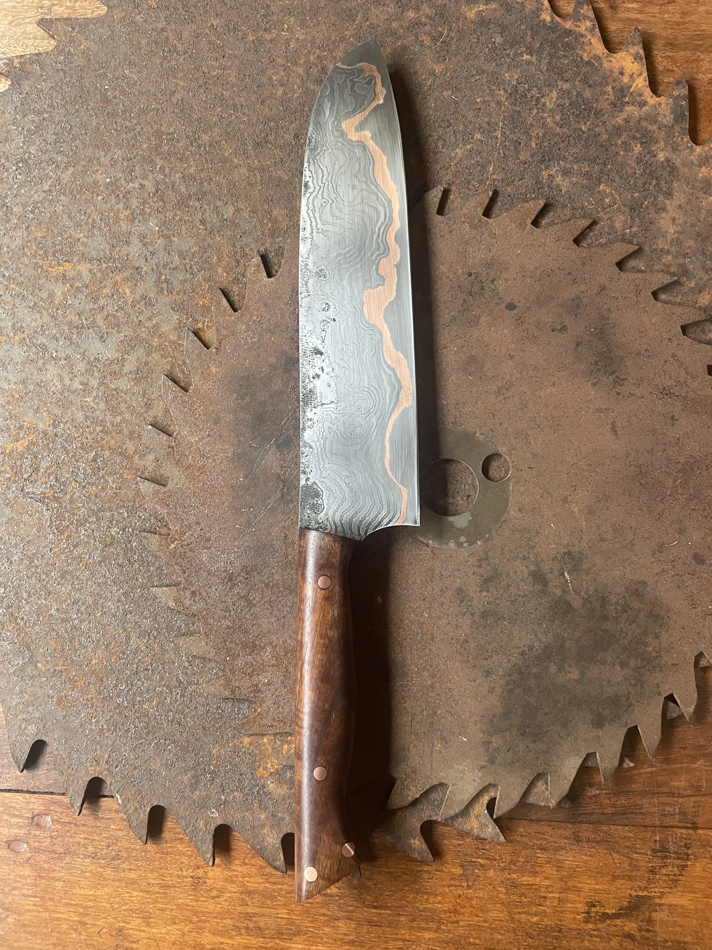 cumai damascus chef Knife