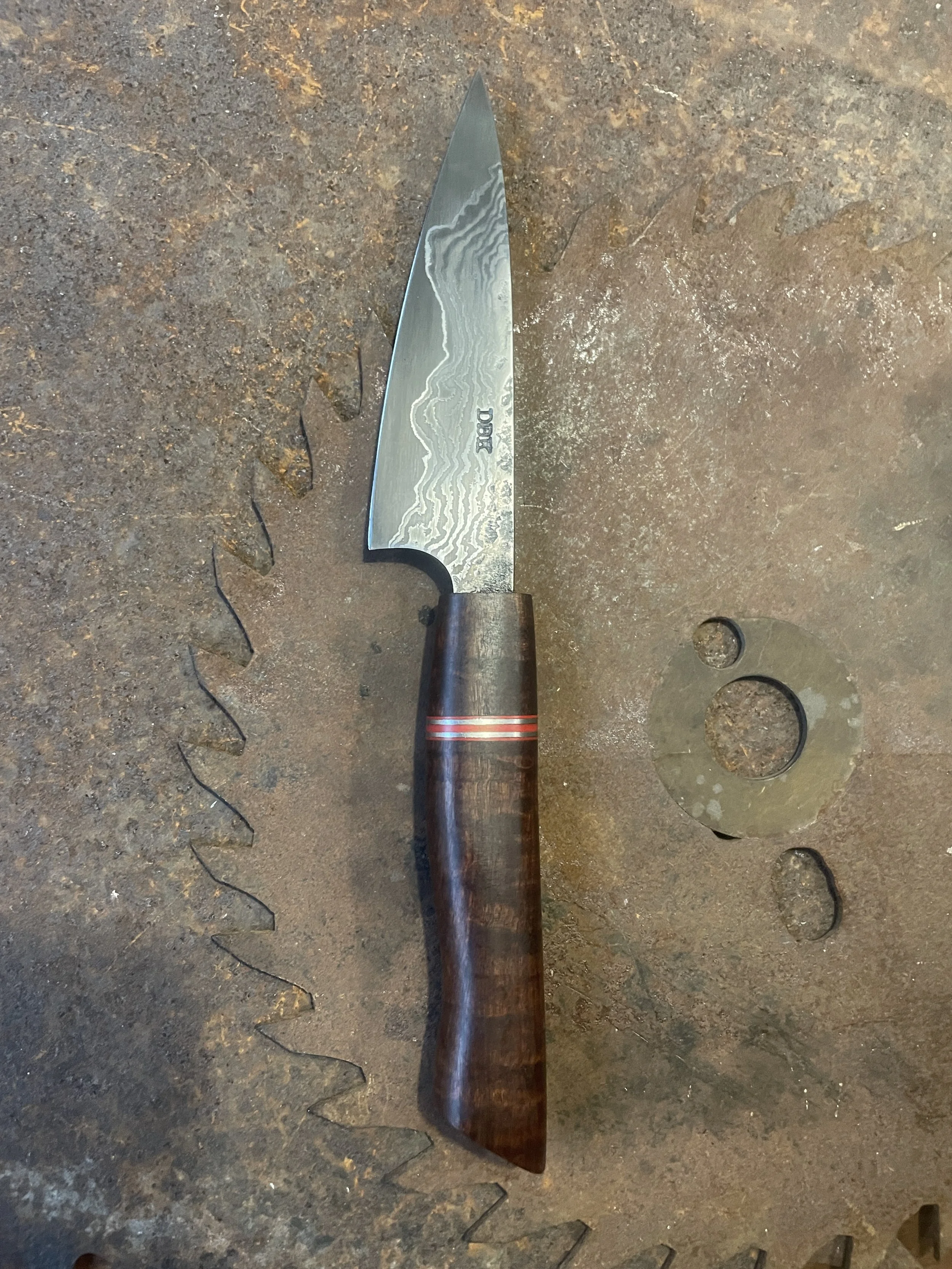 damascus paring knife