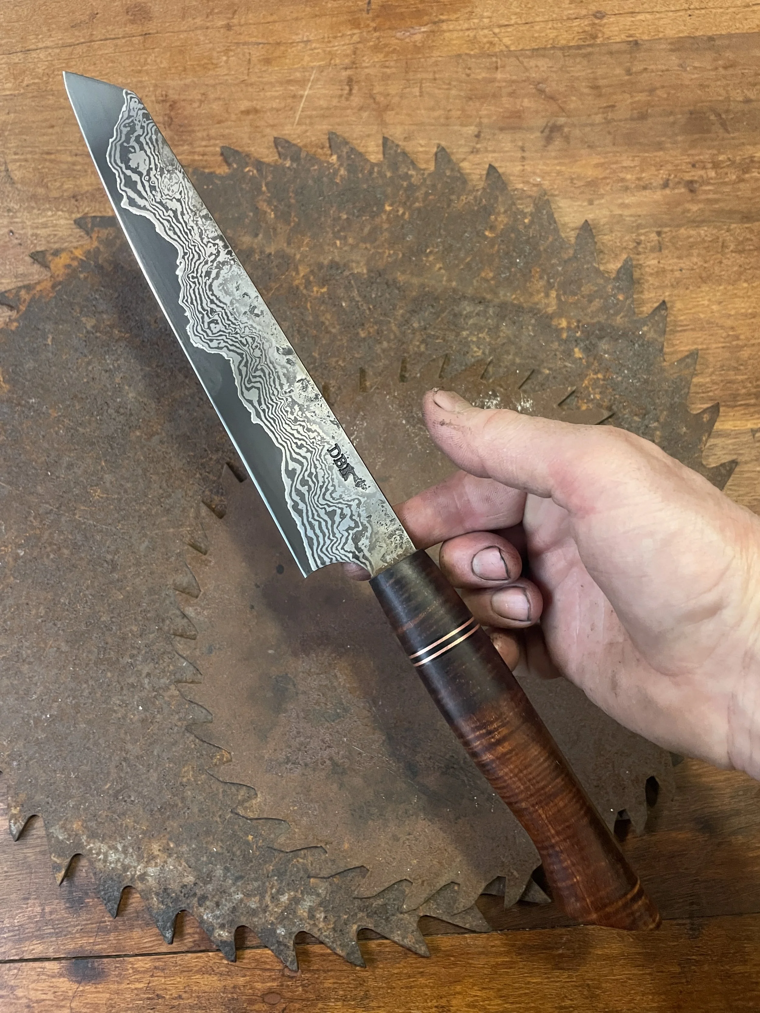damascus chef knife