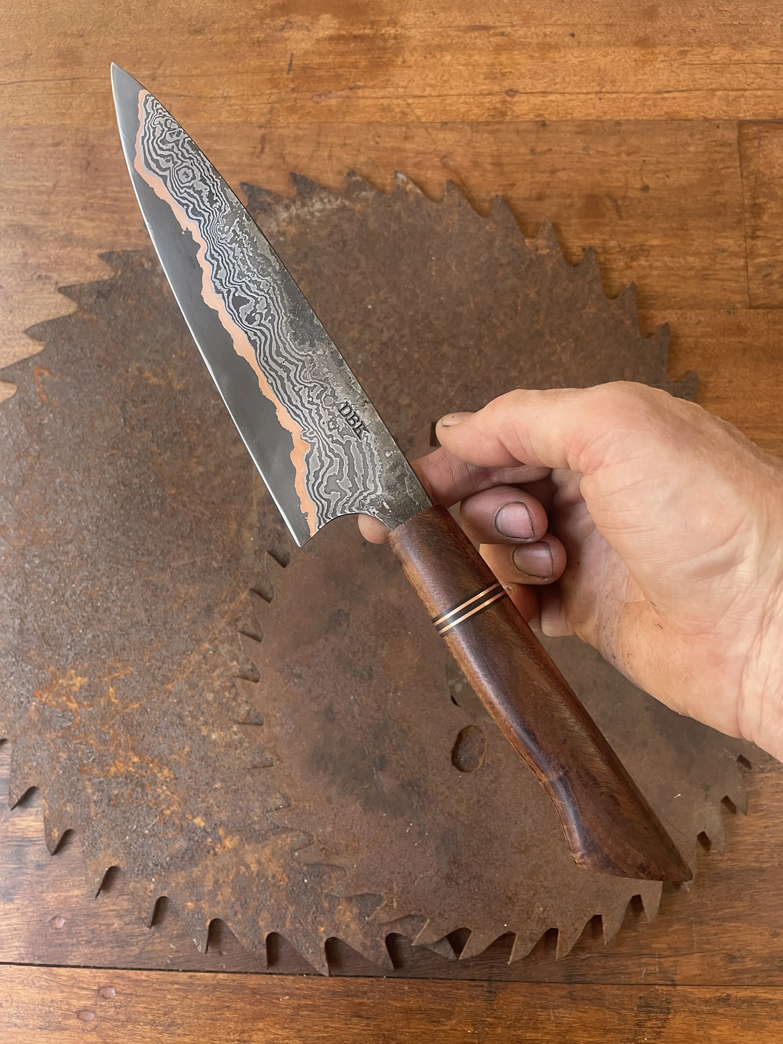 damascus chef knife