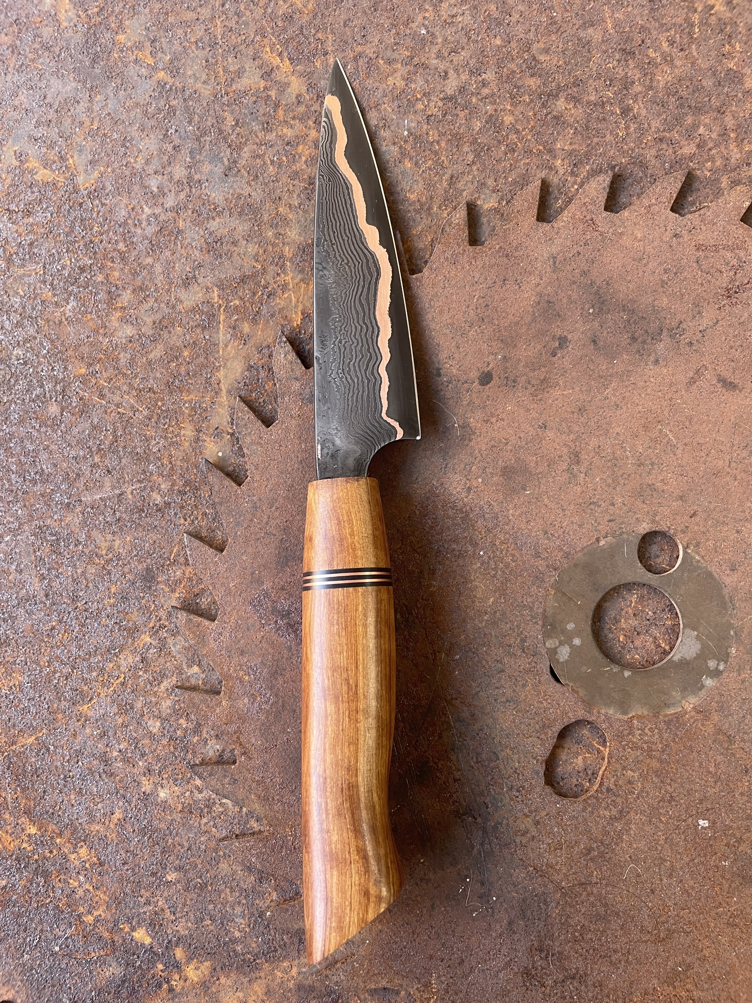 damascus paring knife