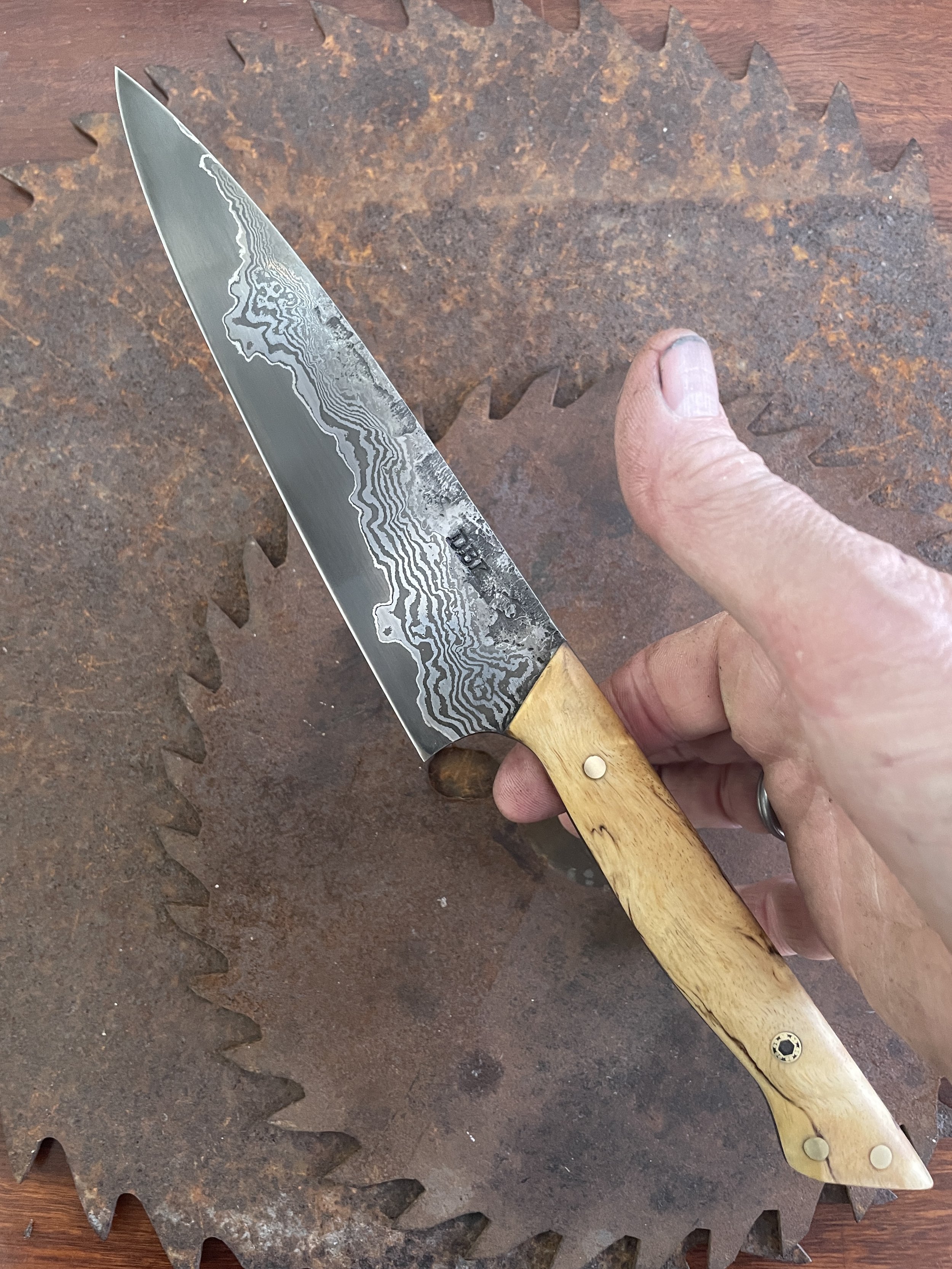 damascus chef knife