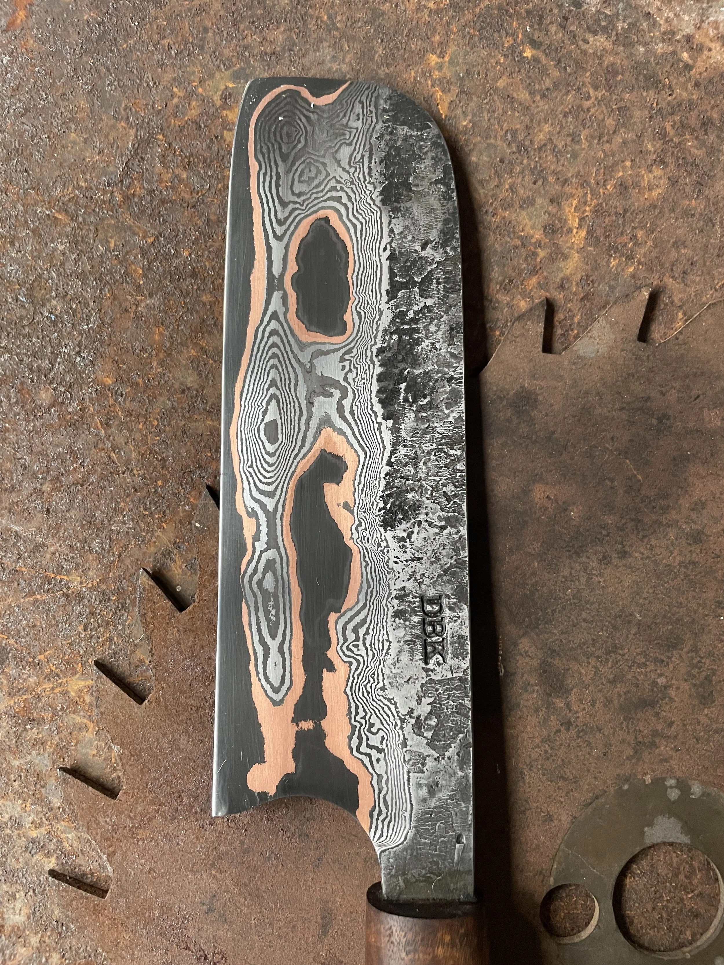 cumai damascus chef Knife