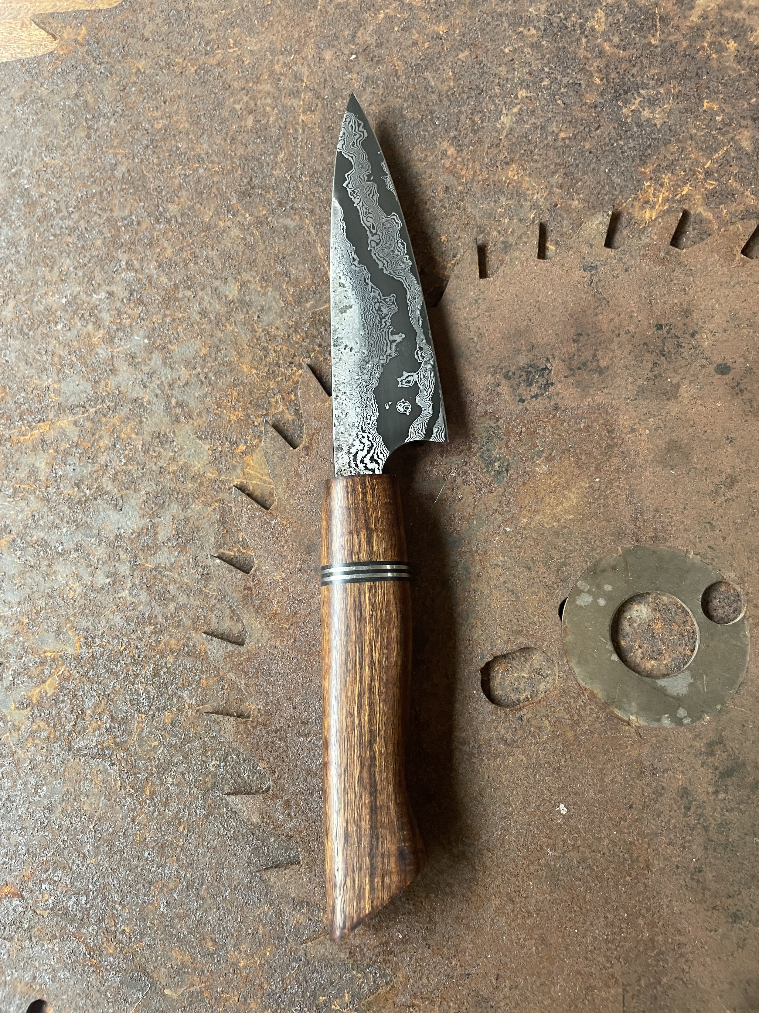 damascus paring knife