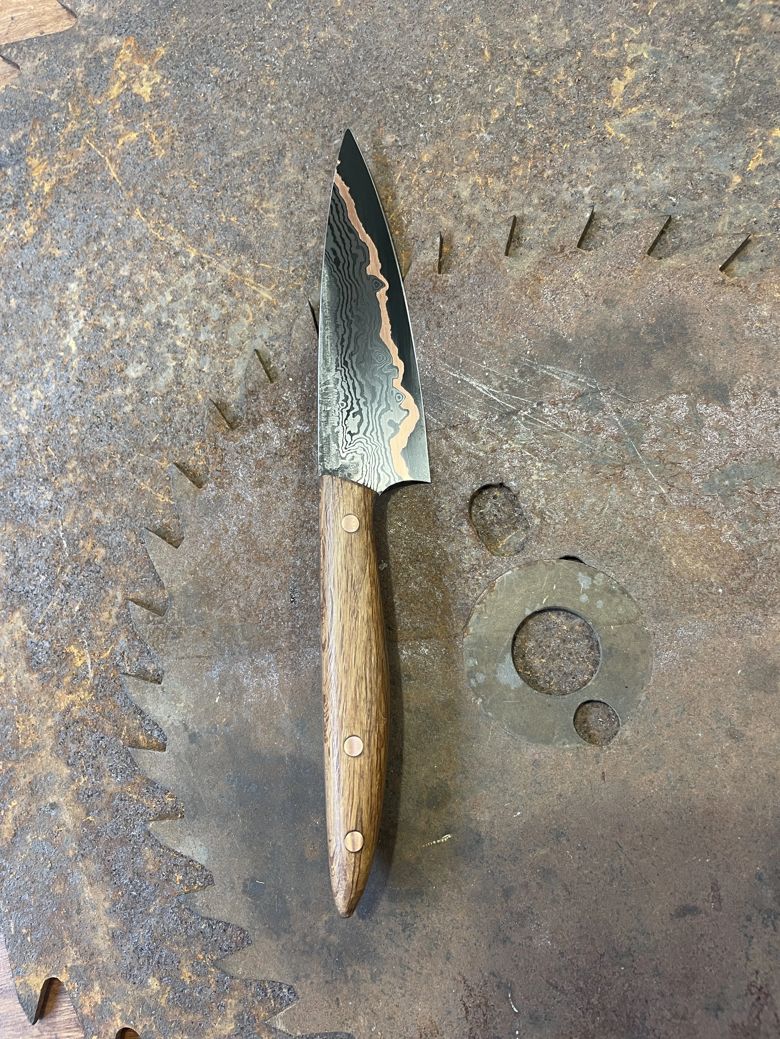 damascus paring knife