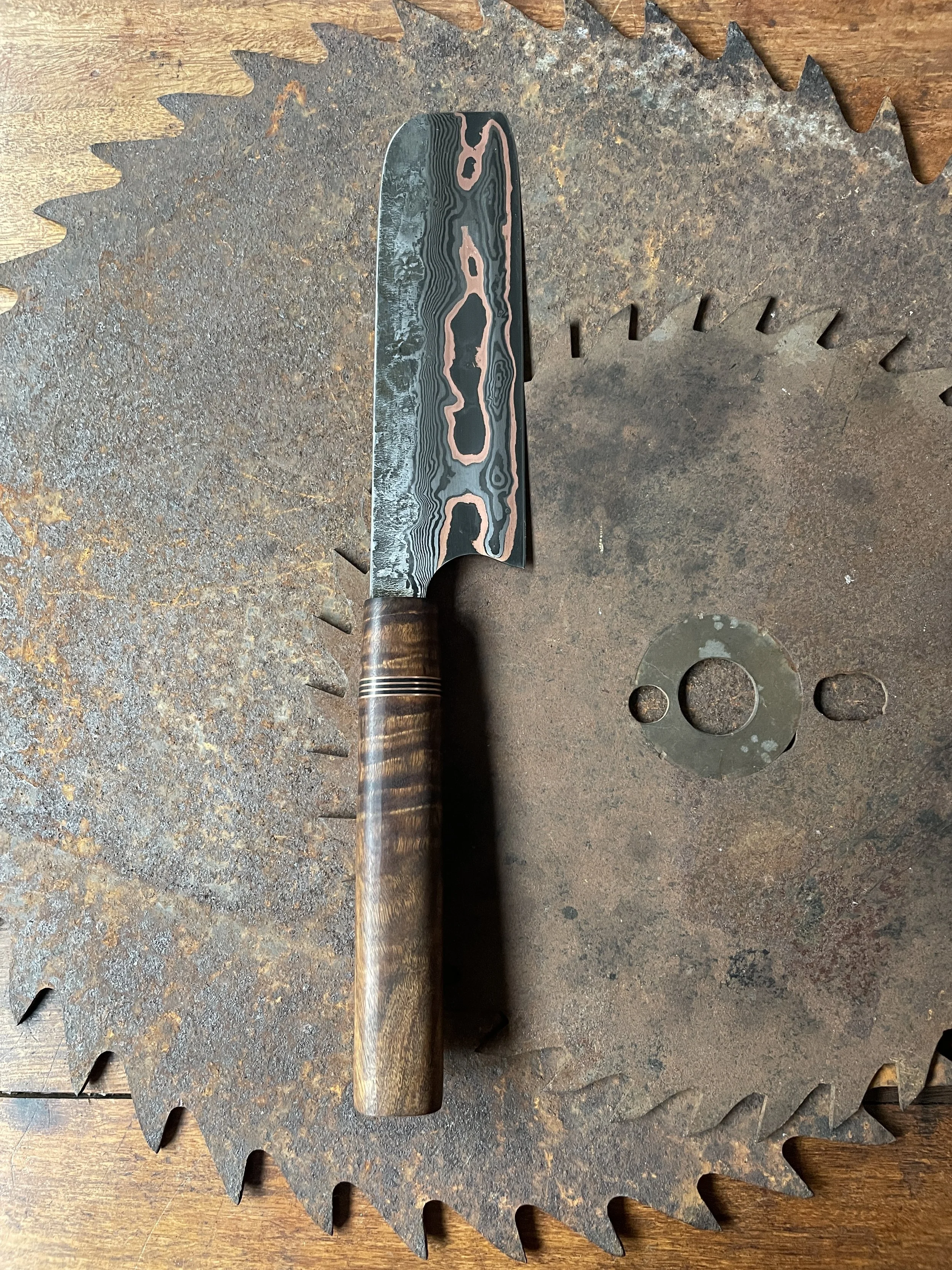 cumai damascus chef Knife