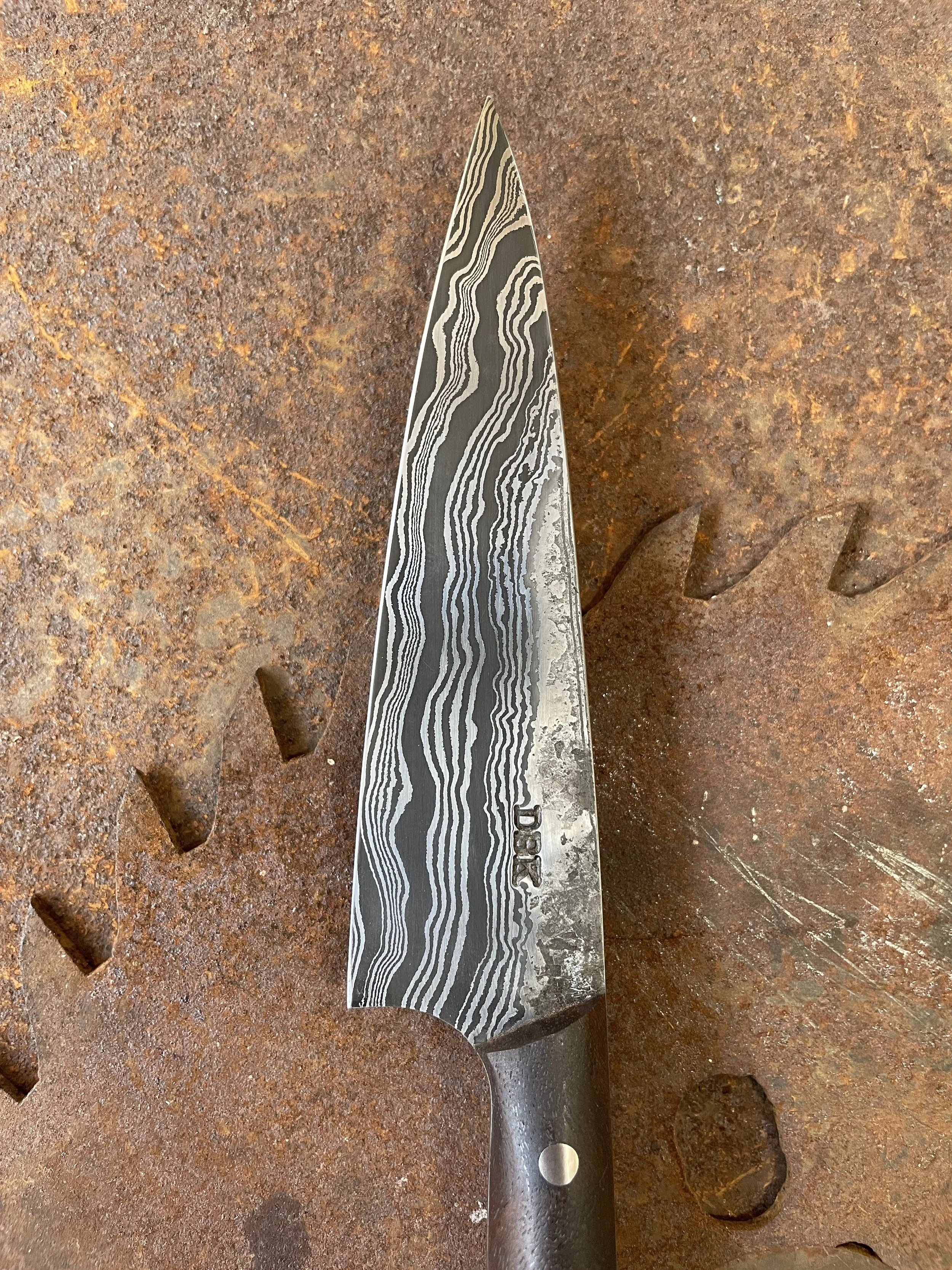 damascus paring knife