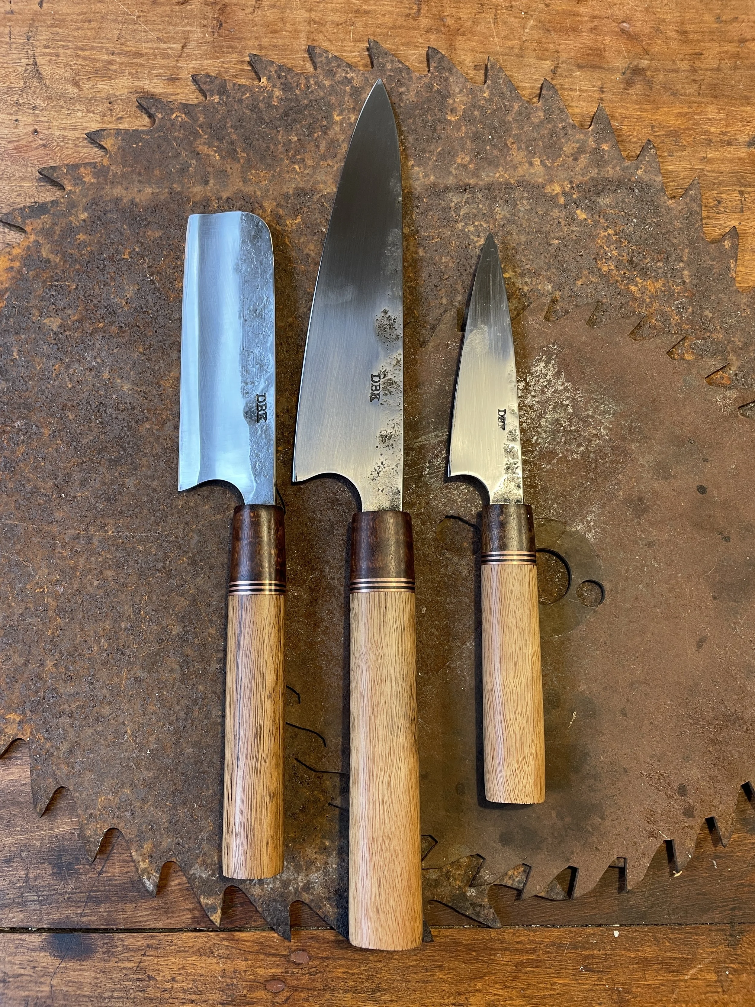 Blackbutt Chef Knives - Set of 3
