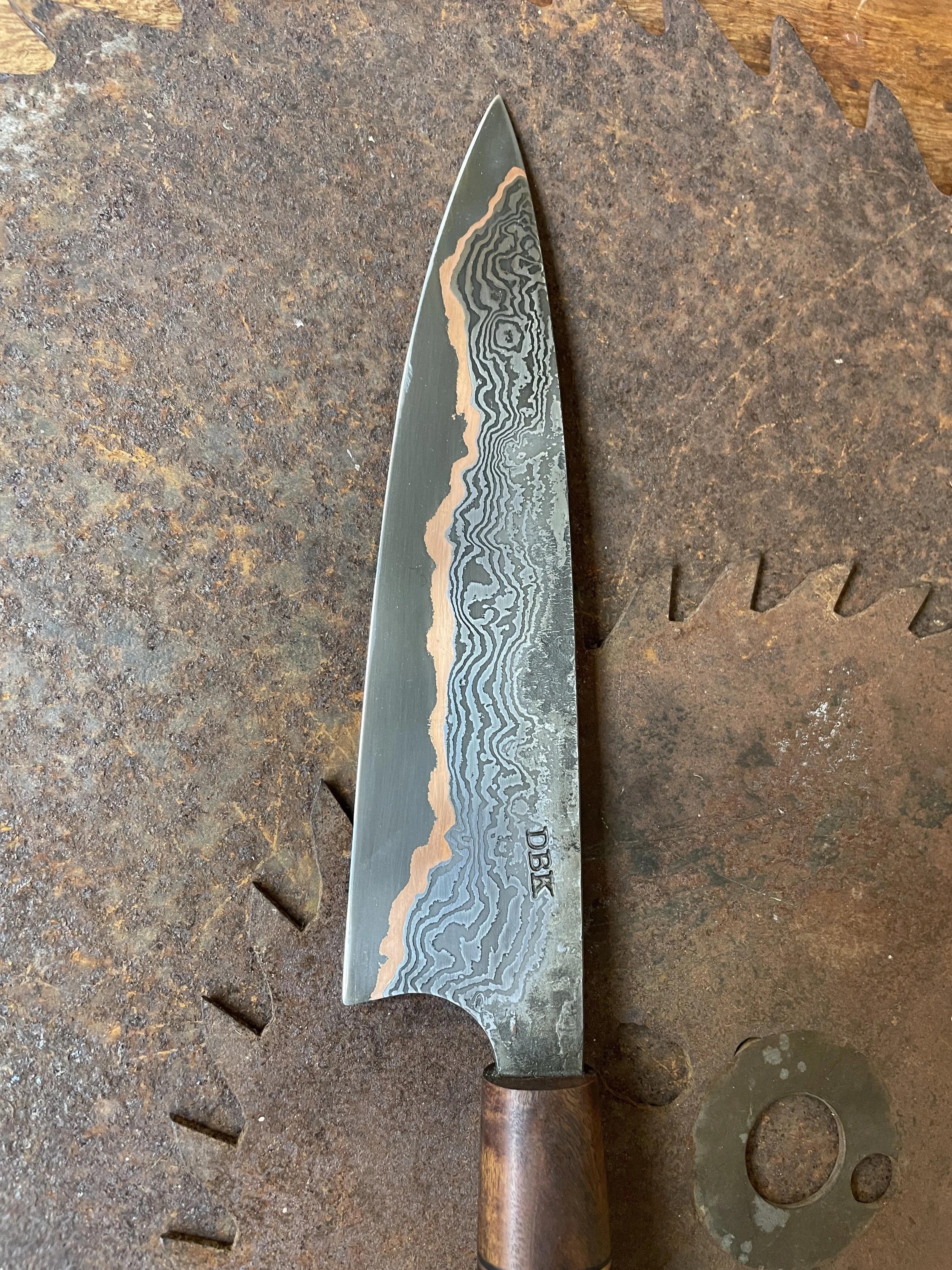 cumai damascus chef Knife