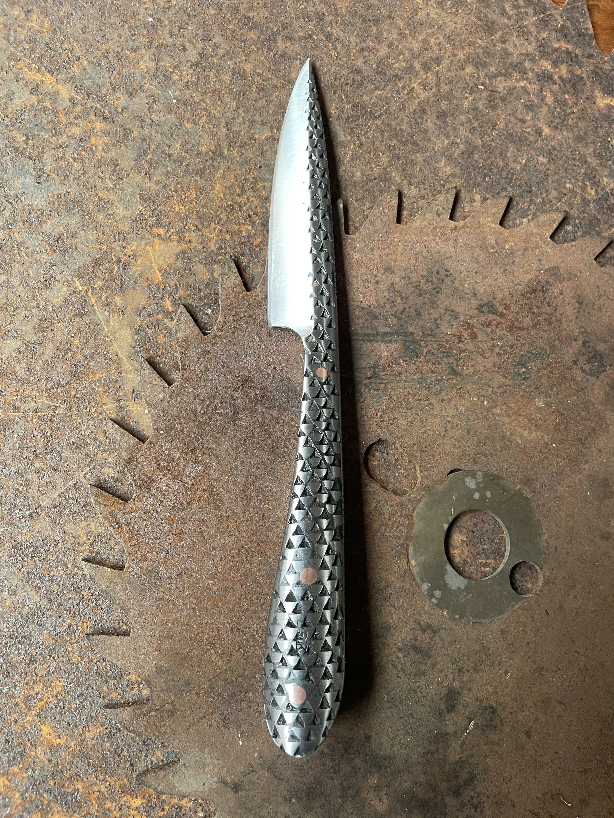 Cheese Knife - Spotted Gum Handle