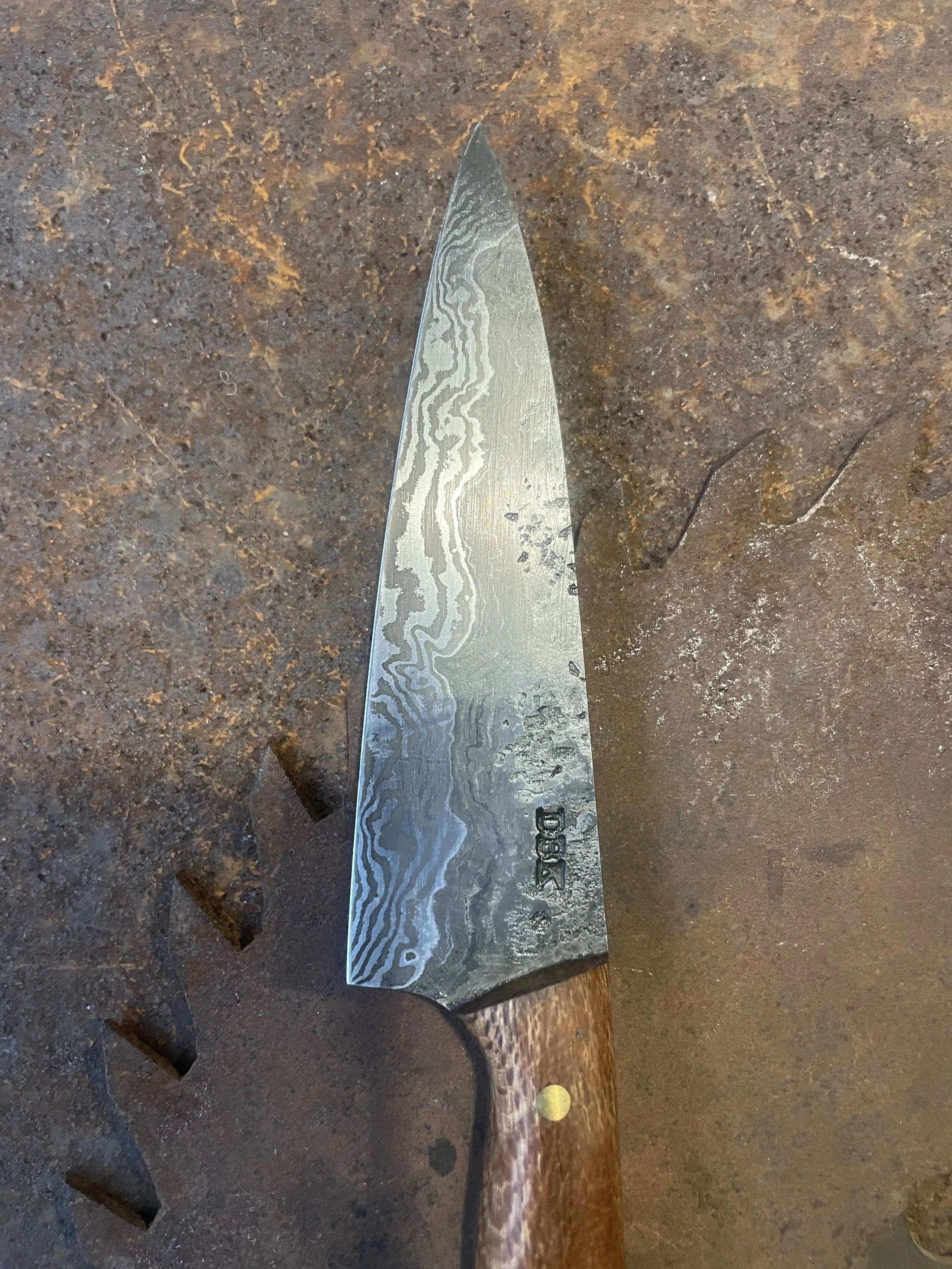 damascus paring knife