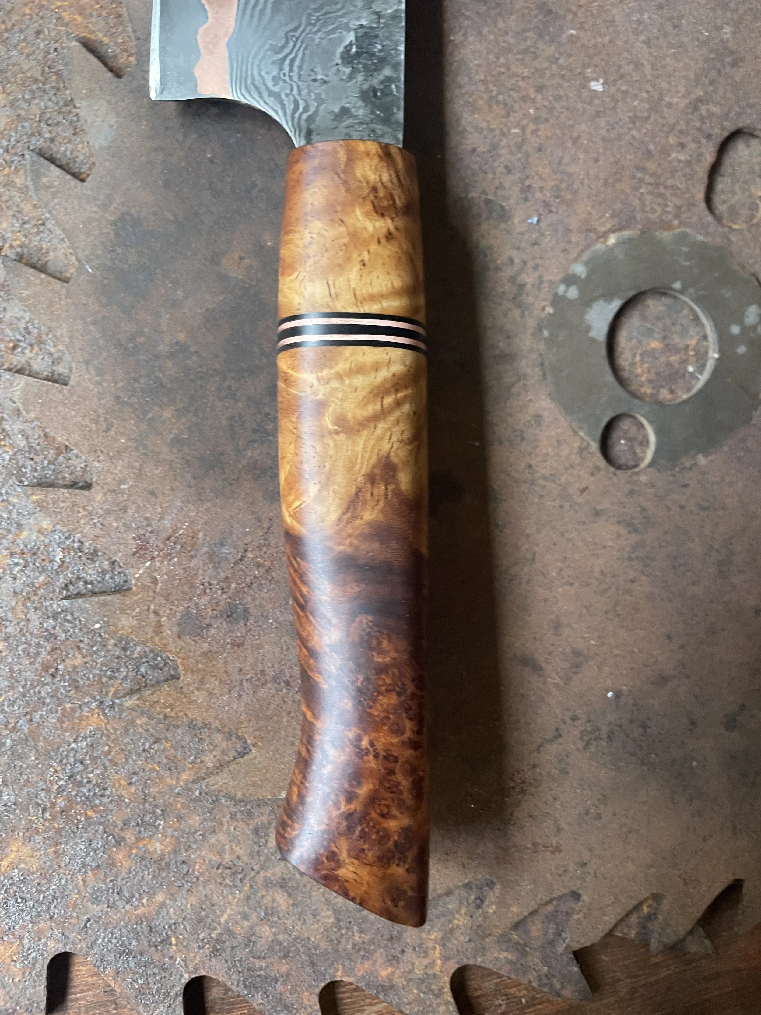 cumai damascus chef Knife