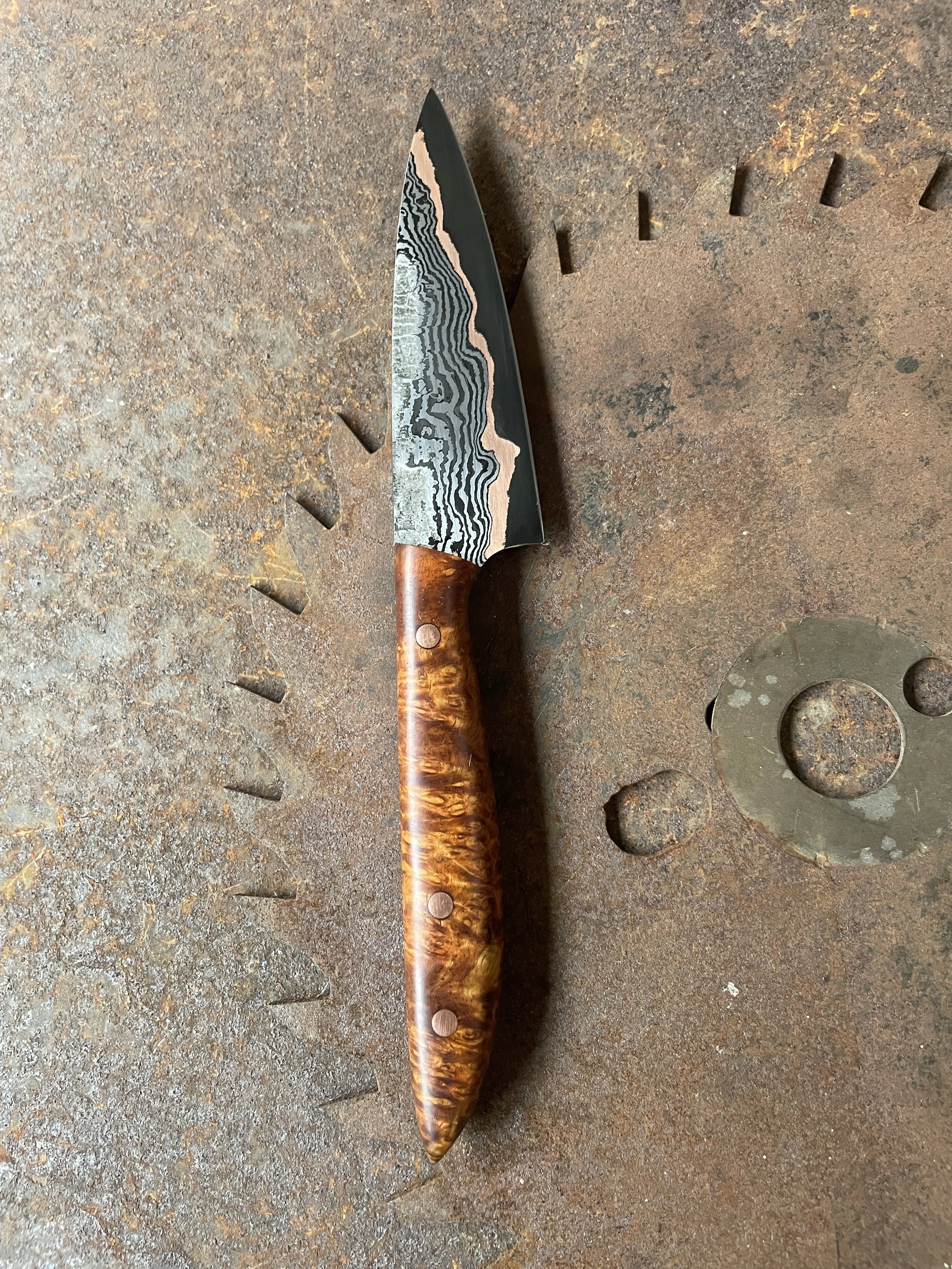 damascus paring knife