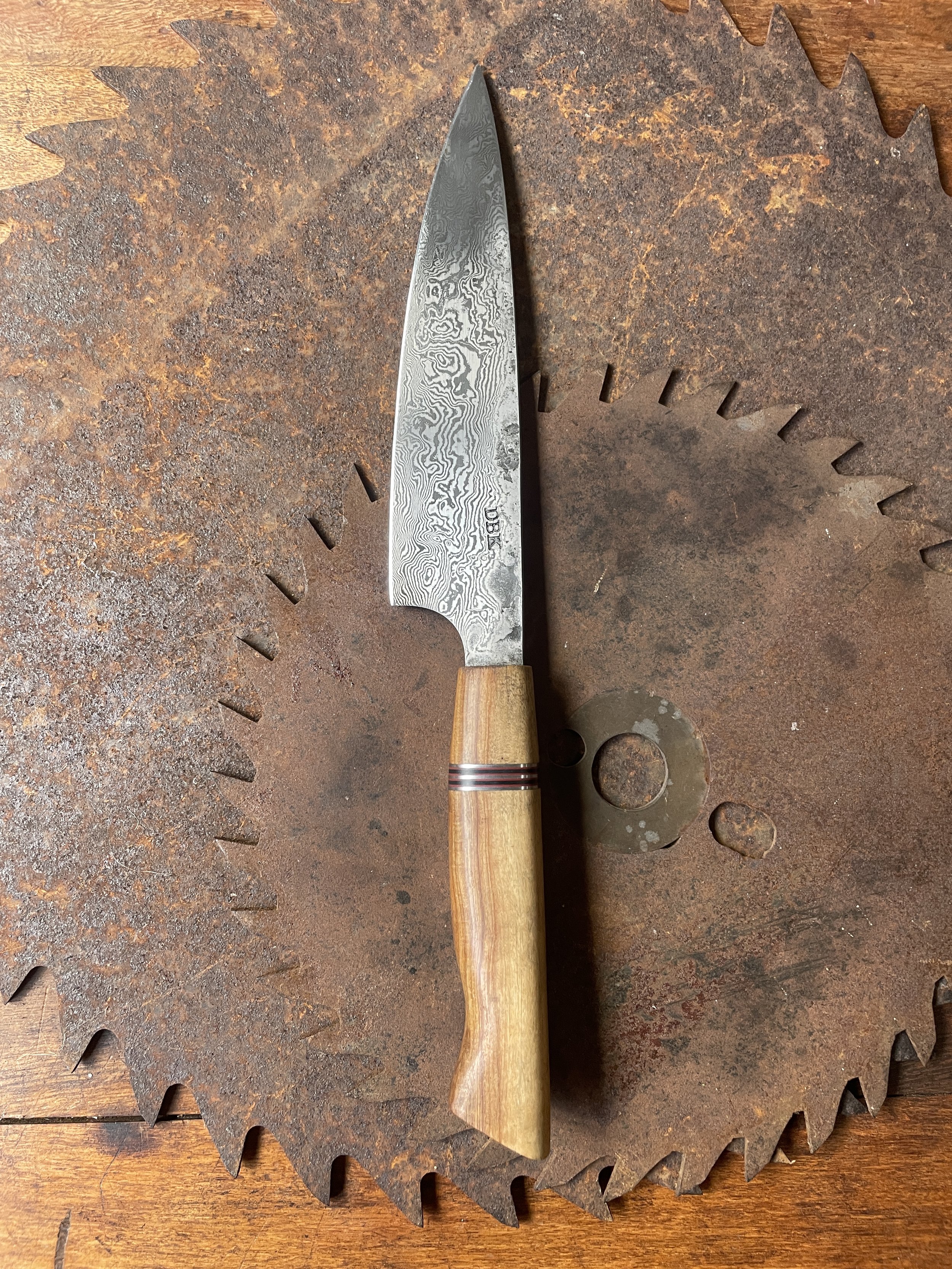 damascus chef knife