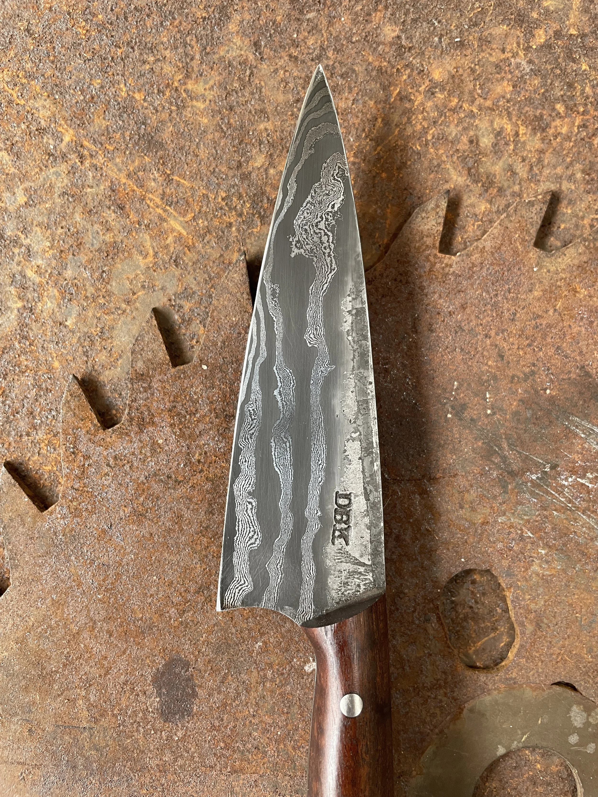 damascus paring knife