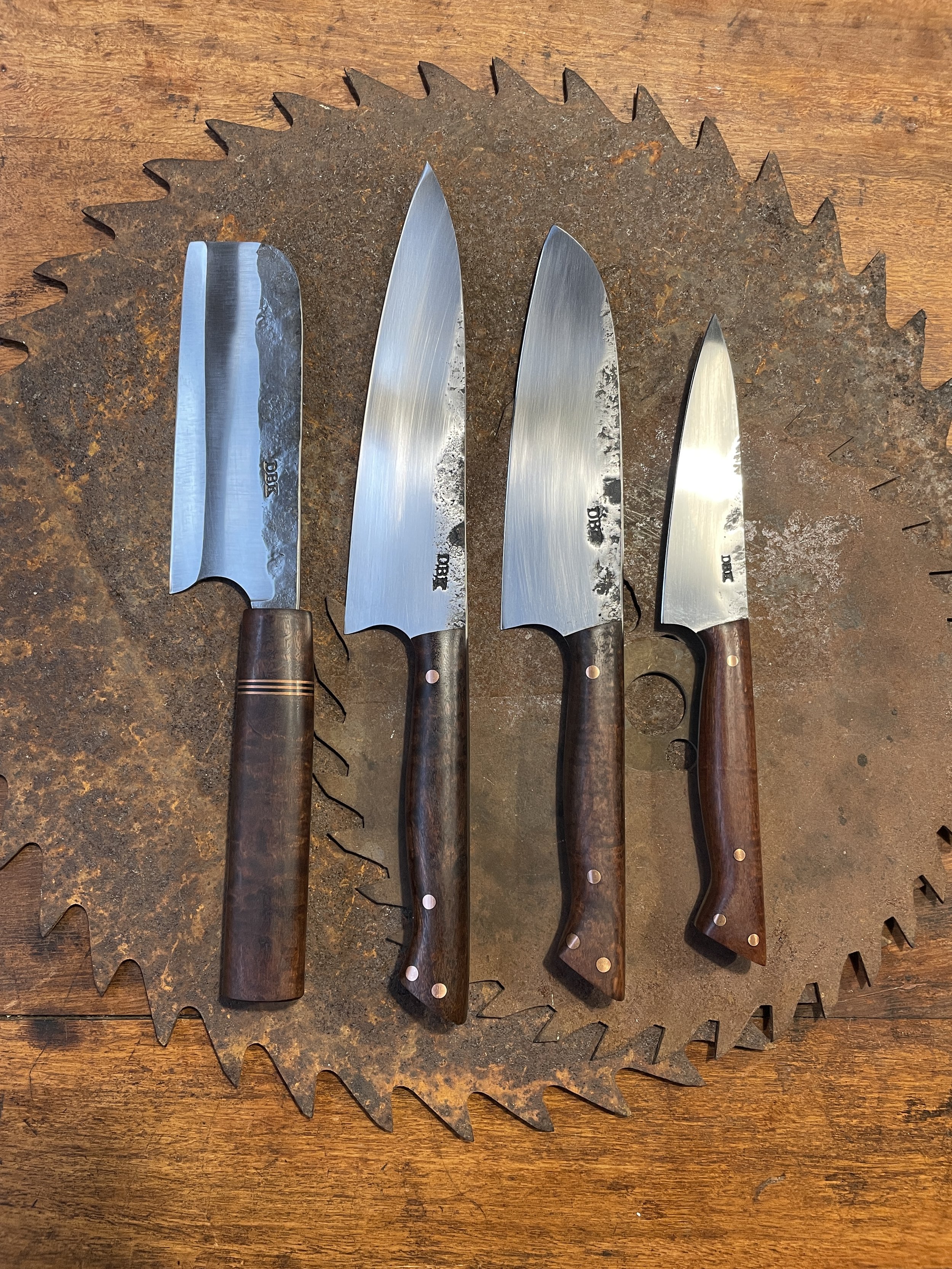 Gidgee Set Of 4 Chef Knives
