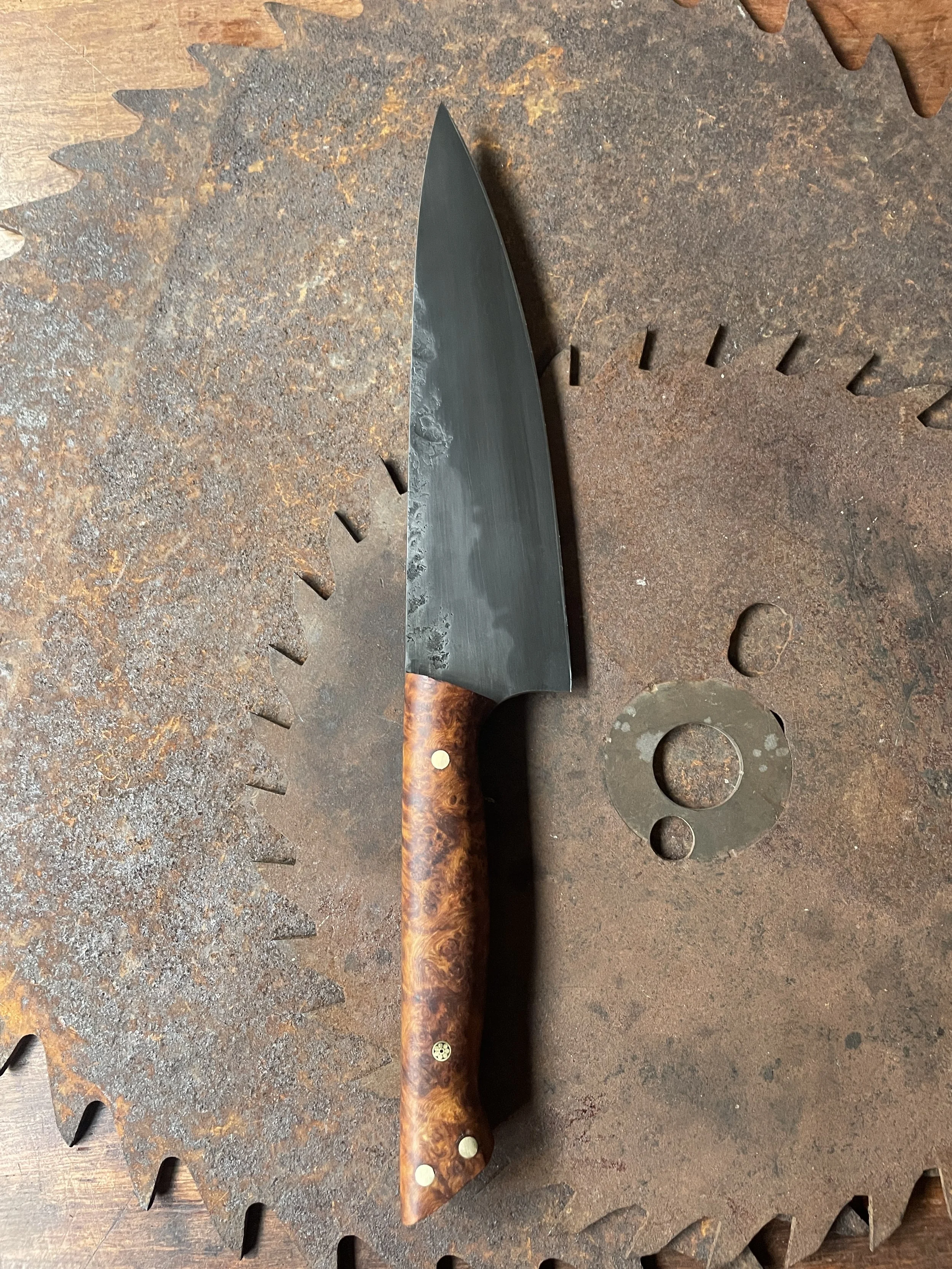 spicy white chef knife