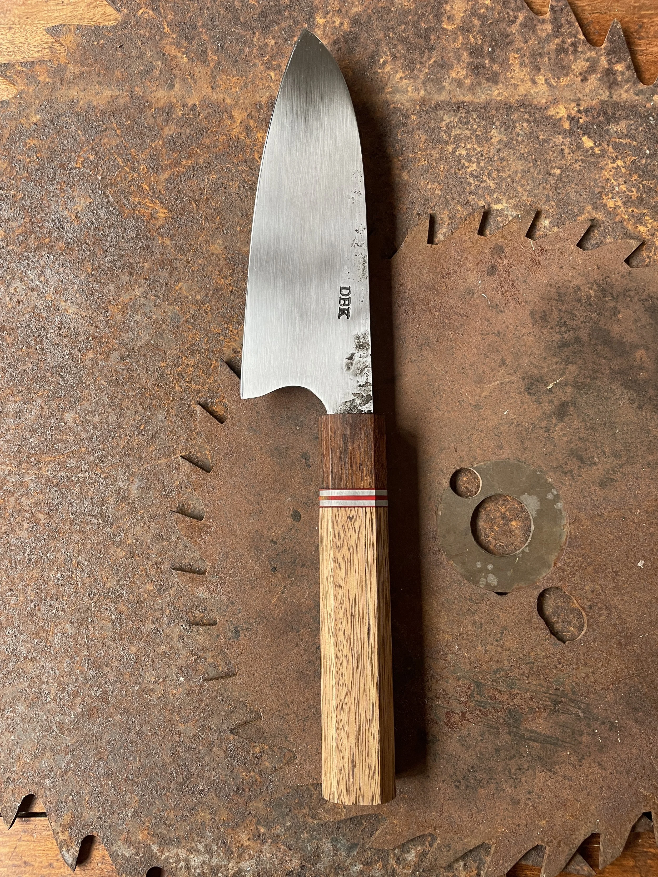 Blackbutt Santoku Style Chef Knife - 15cm