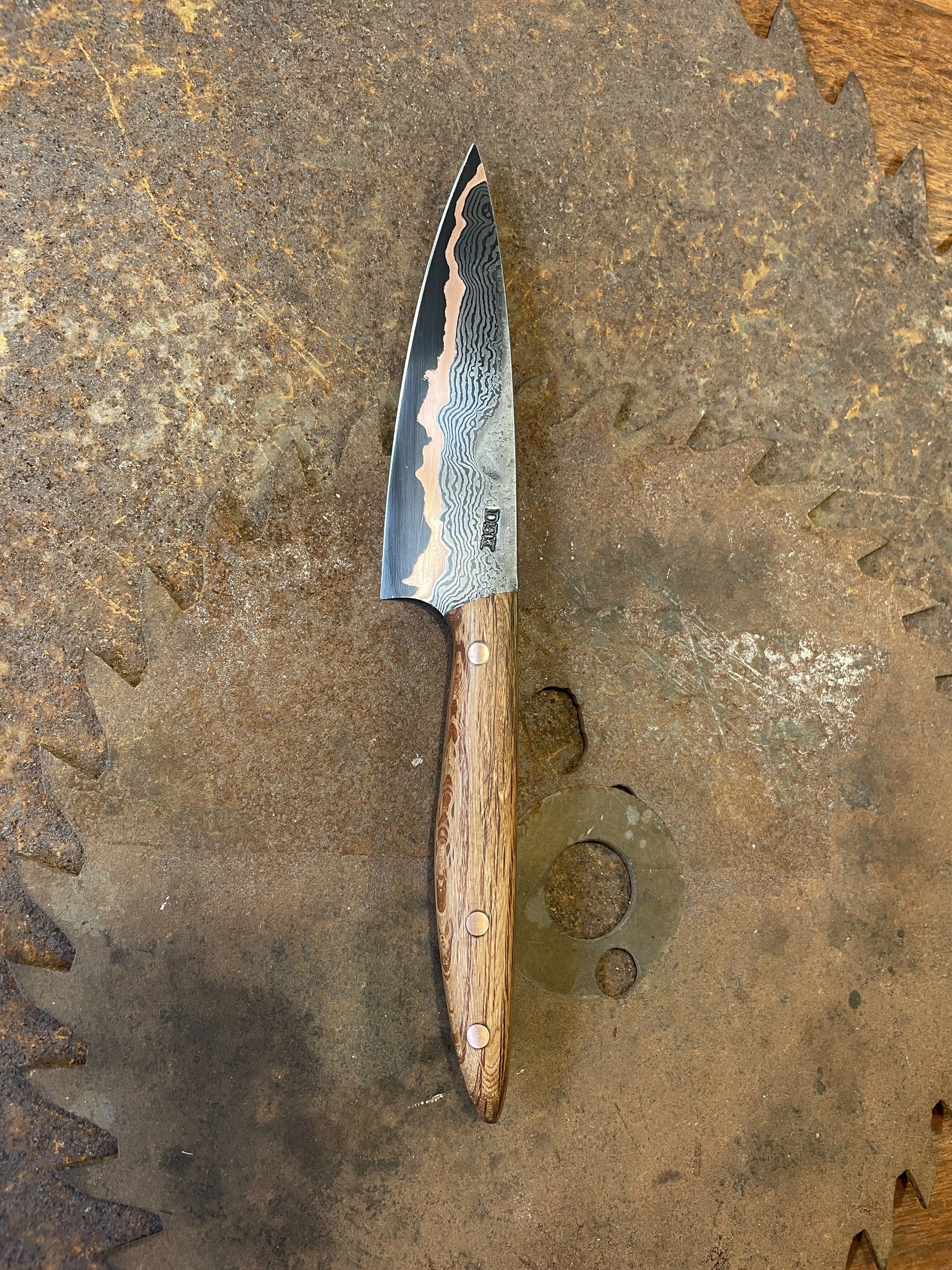 Sheoak Cumai Damascus Paring Knife