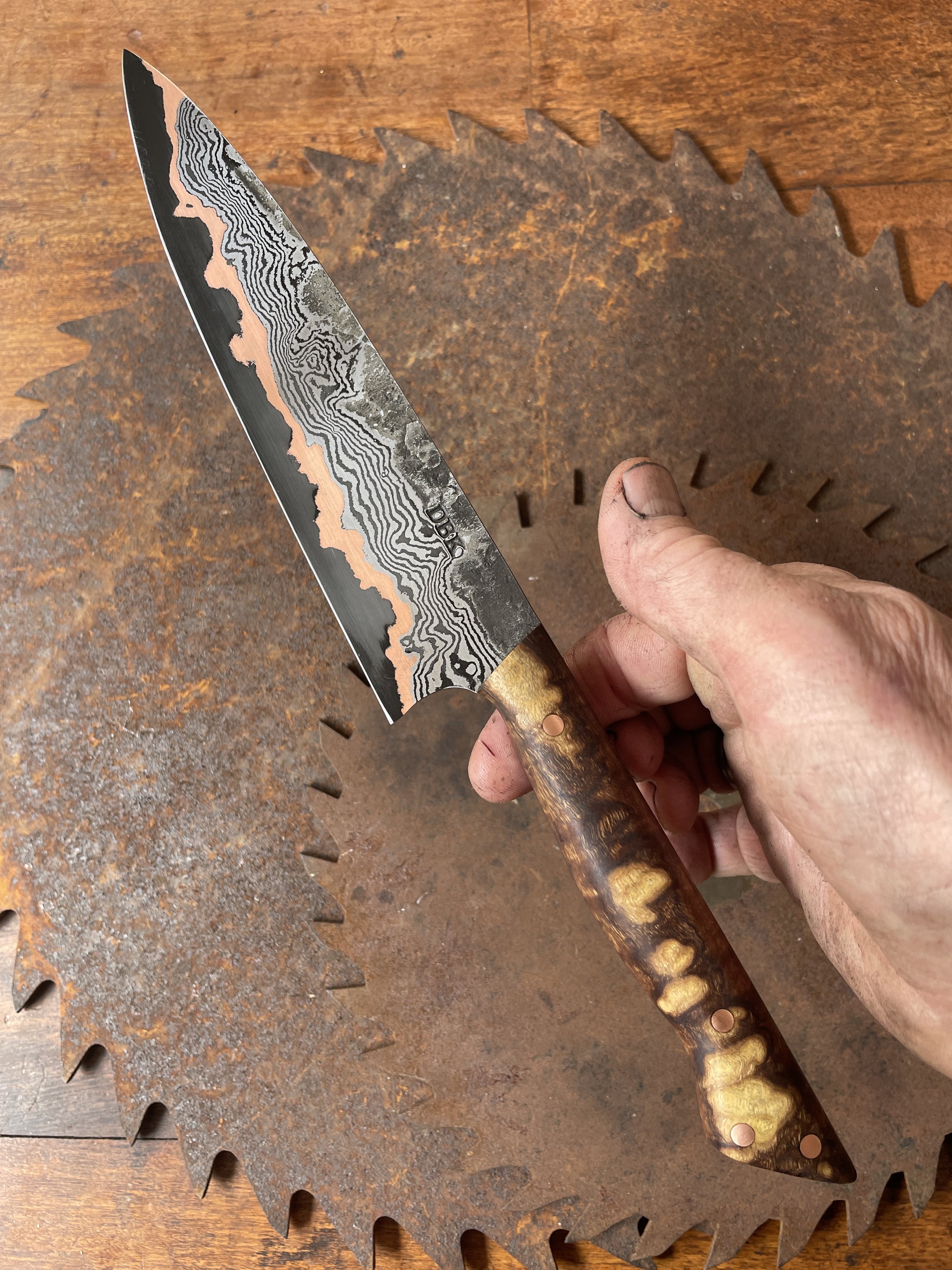 damascus chef knife