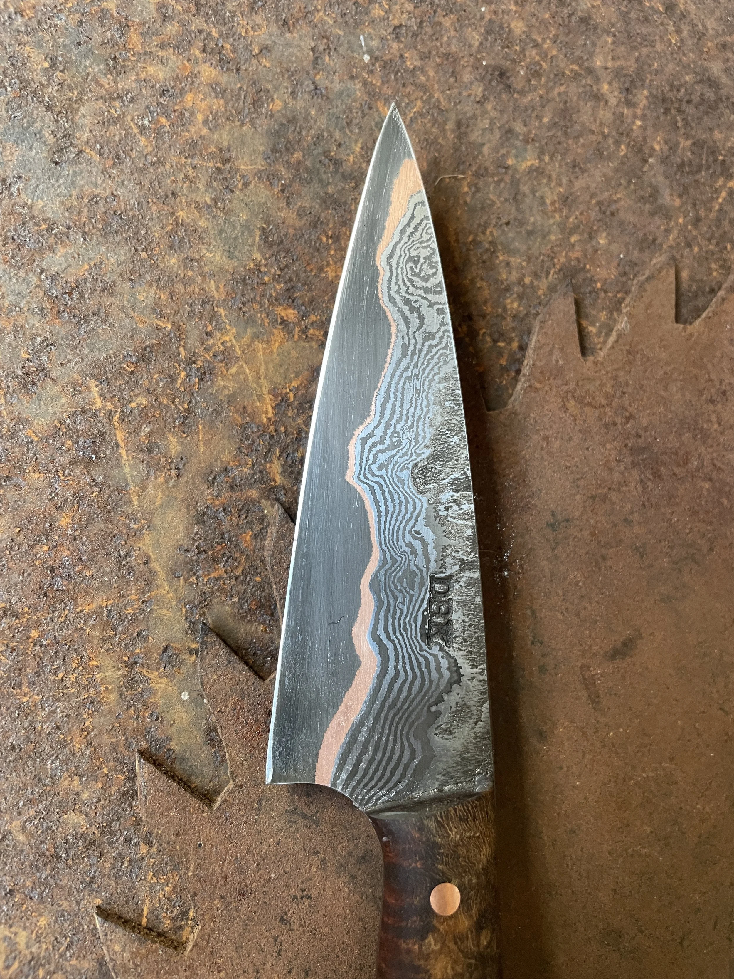 damascus paring knife
