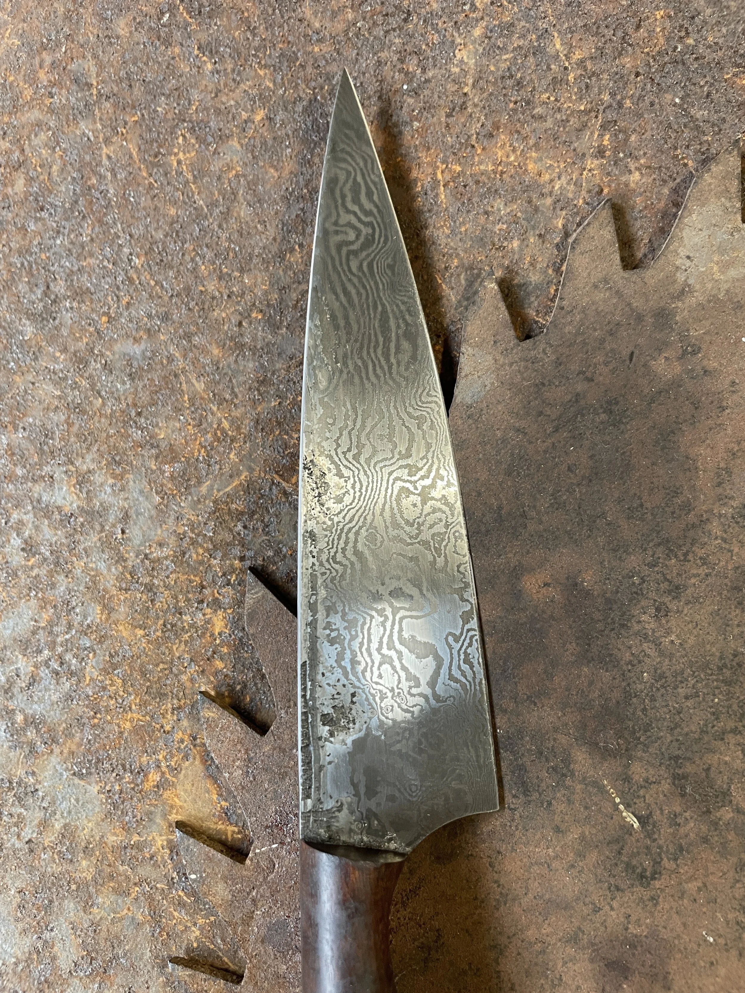 damascus paring knife