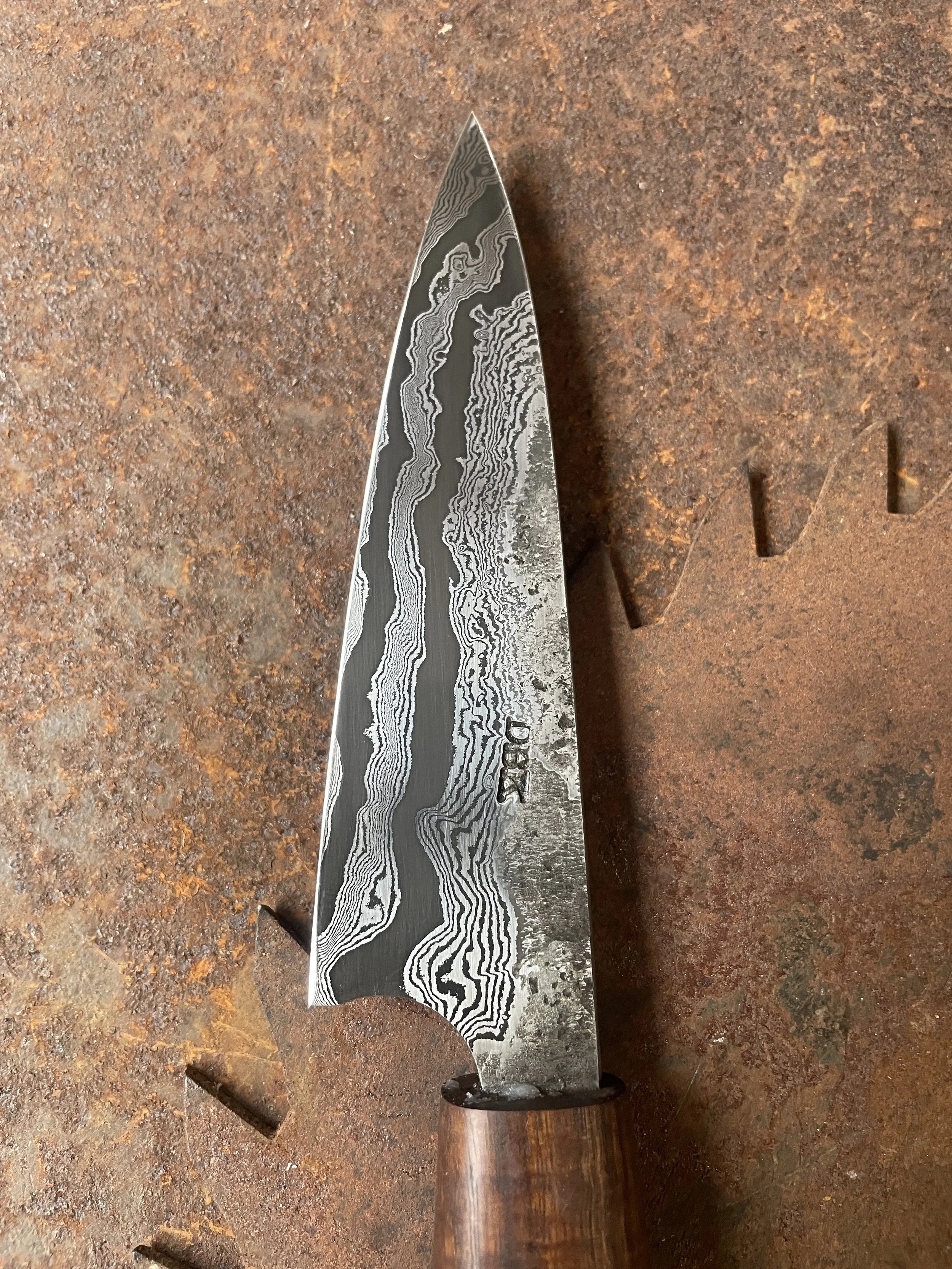 damascus paring knife
