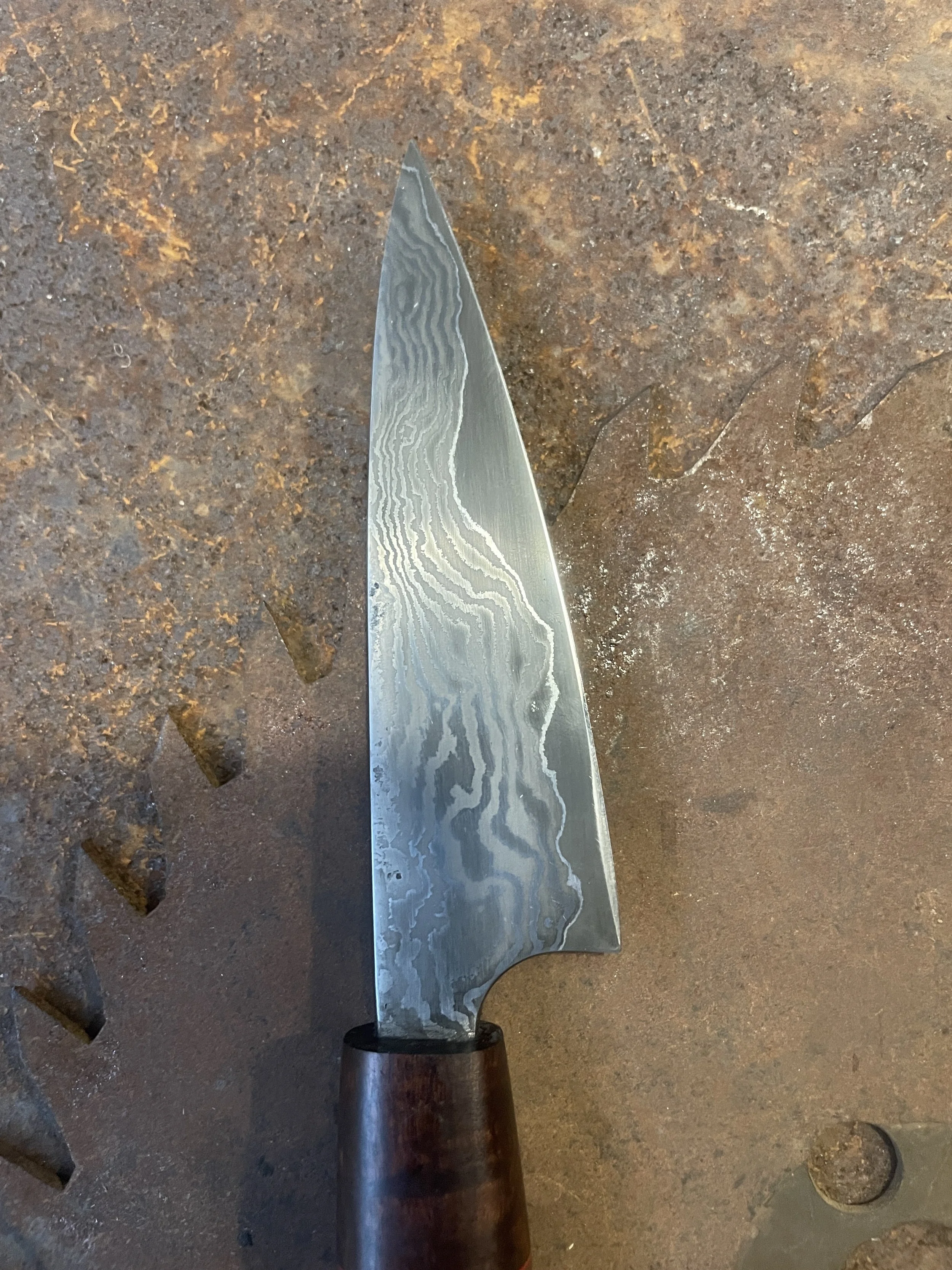 damascus paring knife