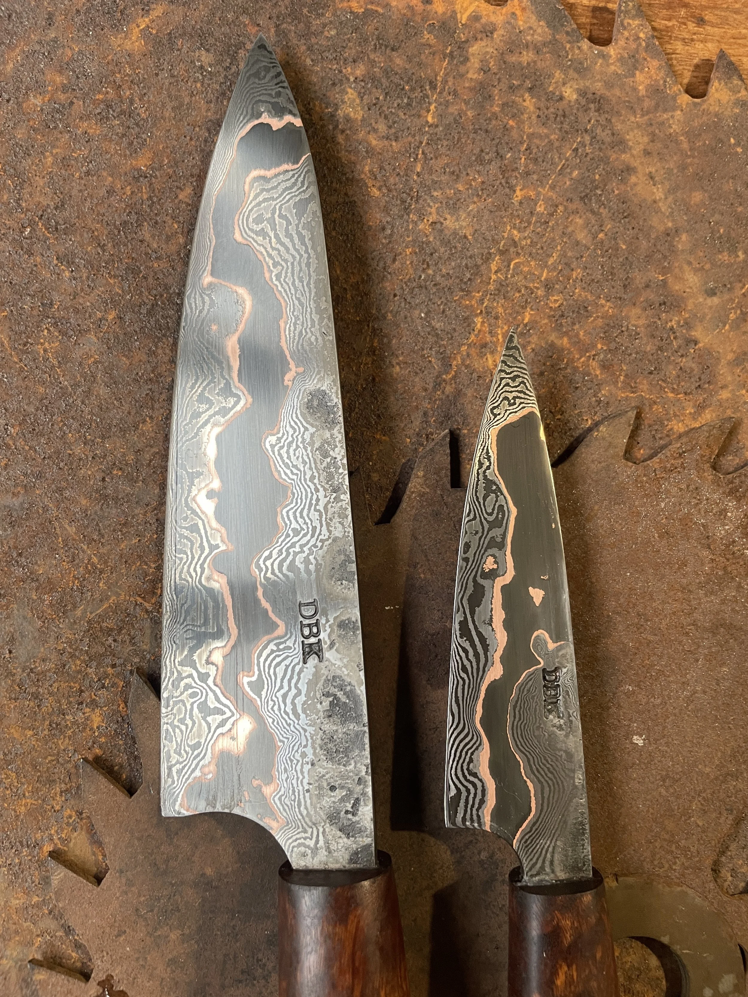 cumai damascus chef Knife