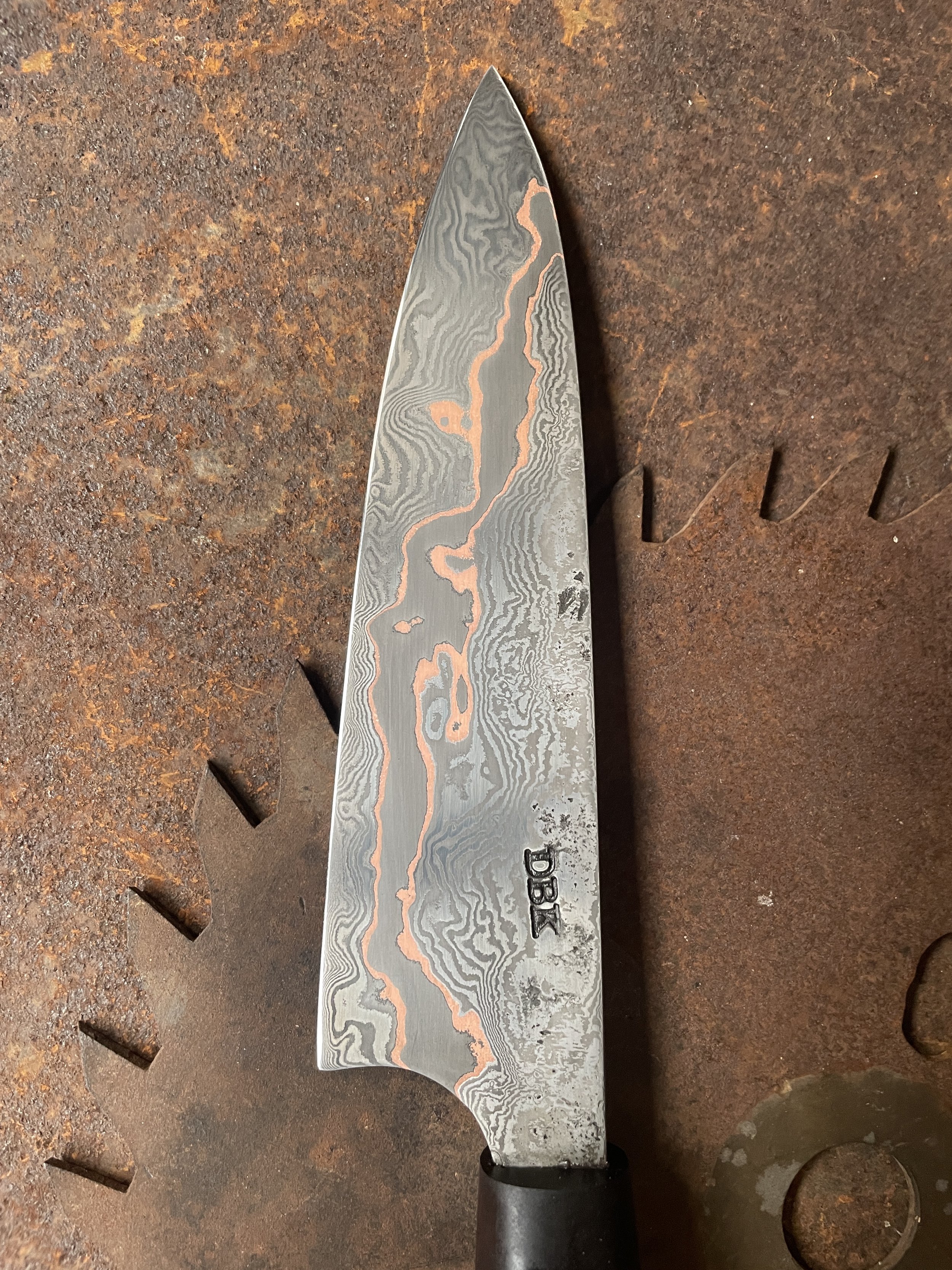 cumai damascus chef Knife