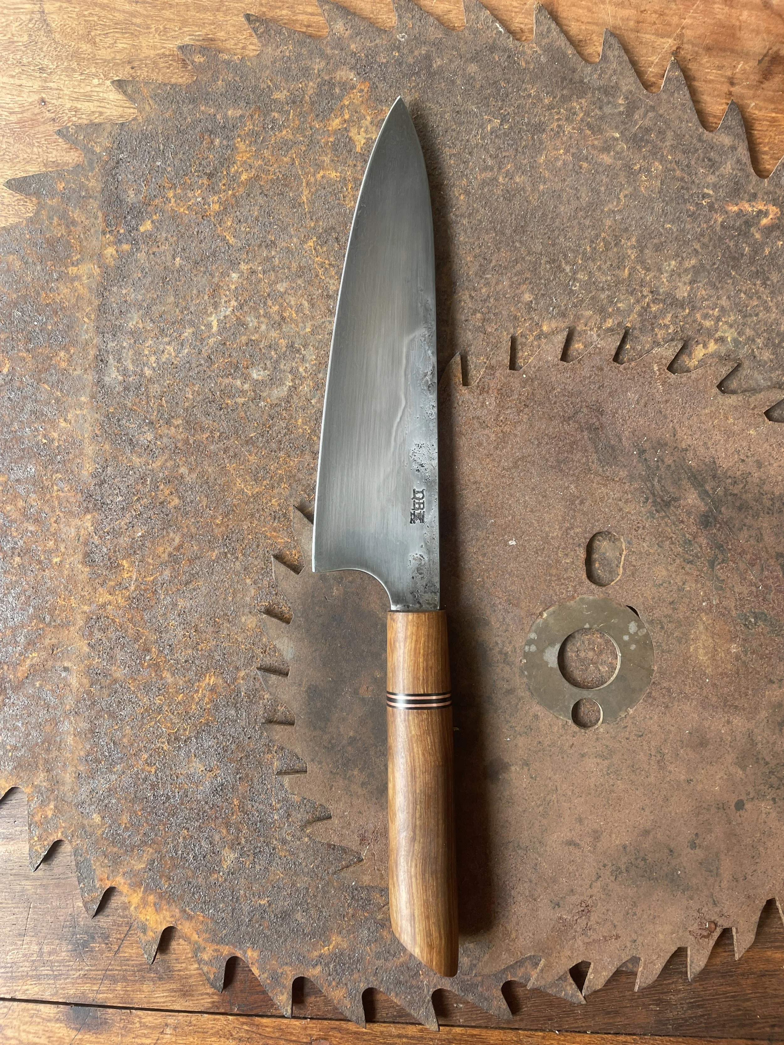 spicy white chef knife