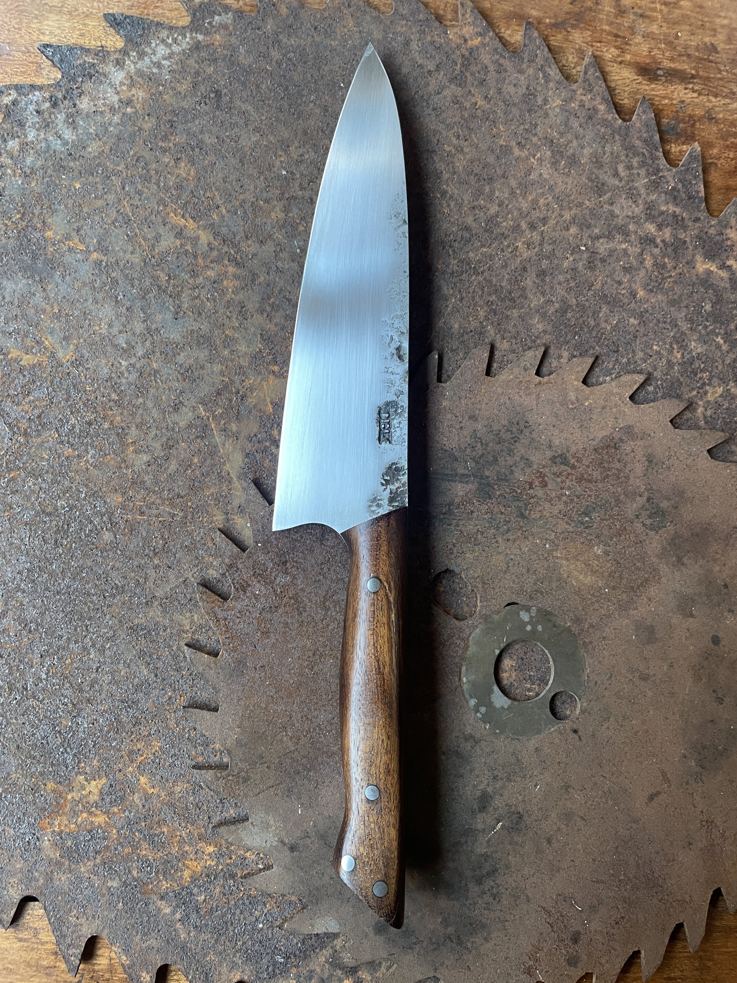 Chef Knife - Weeping Myall Handle - 19.5cm